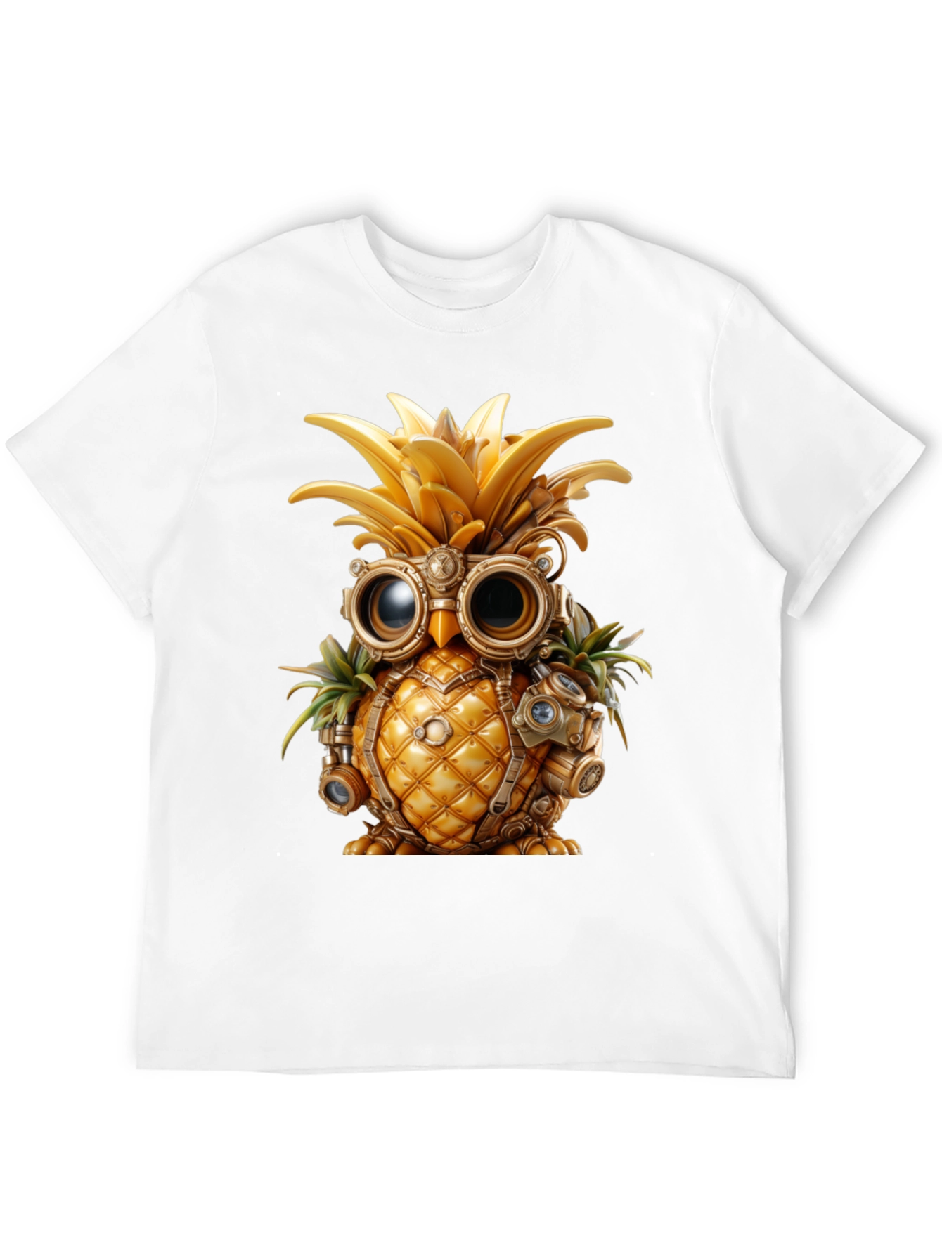 Steampunk Pineapple Owl T-Shirt