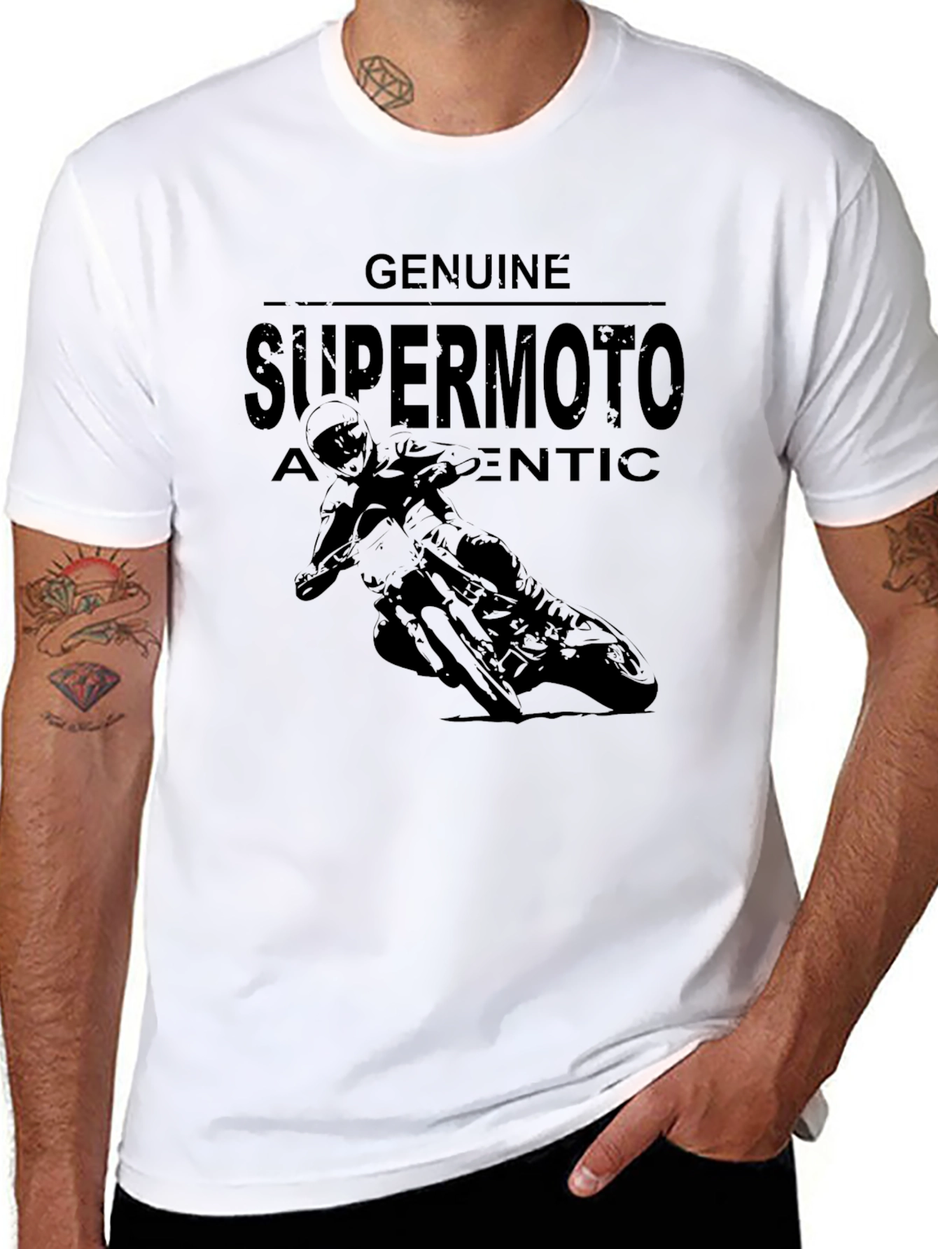 Genuine Supermoto Graphic T-Shirt