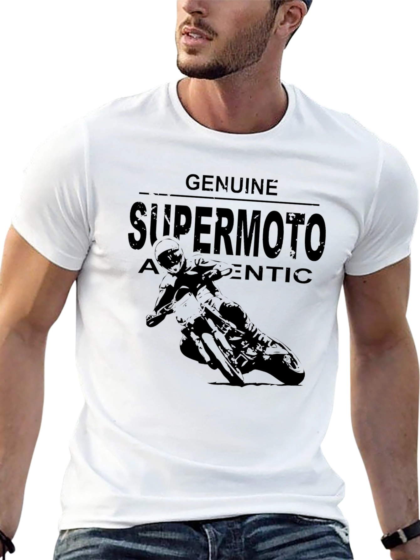 Genuine Supermoto Graphic T-Shirt