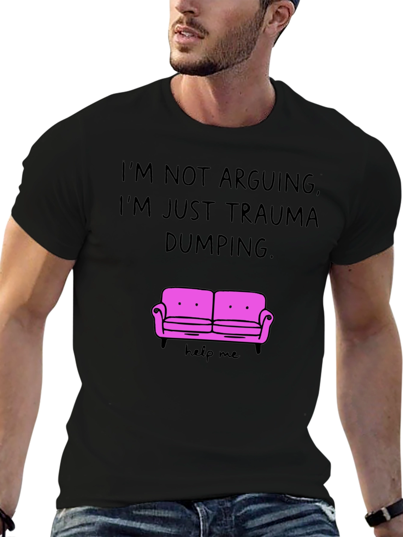 Trauma Dumping Humor T-Shirt