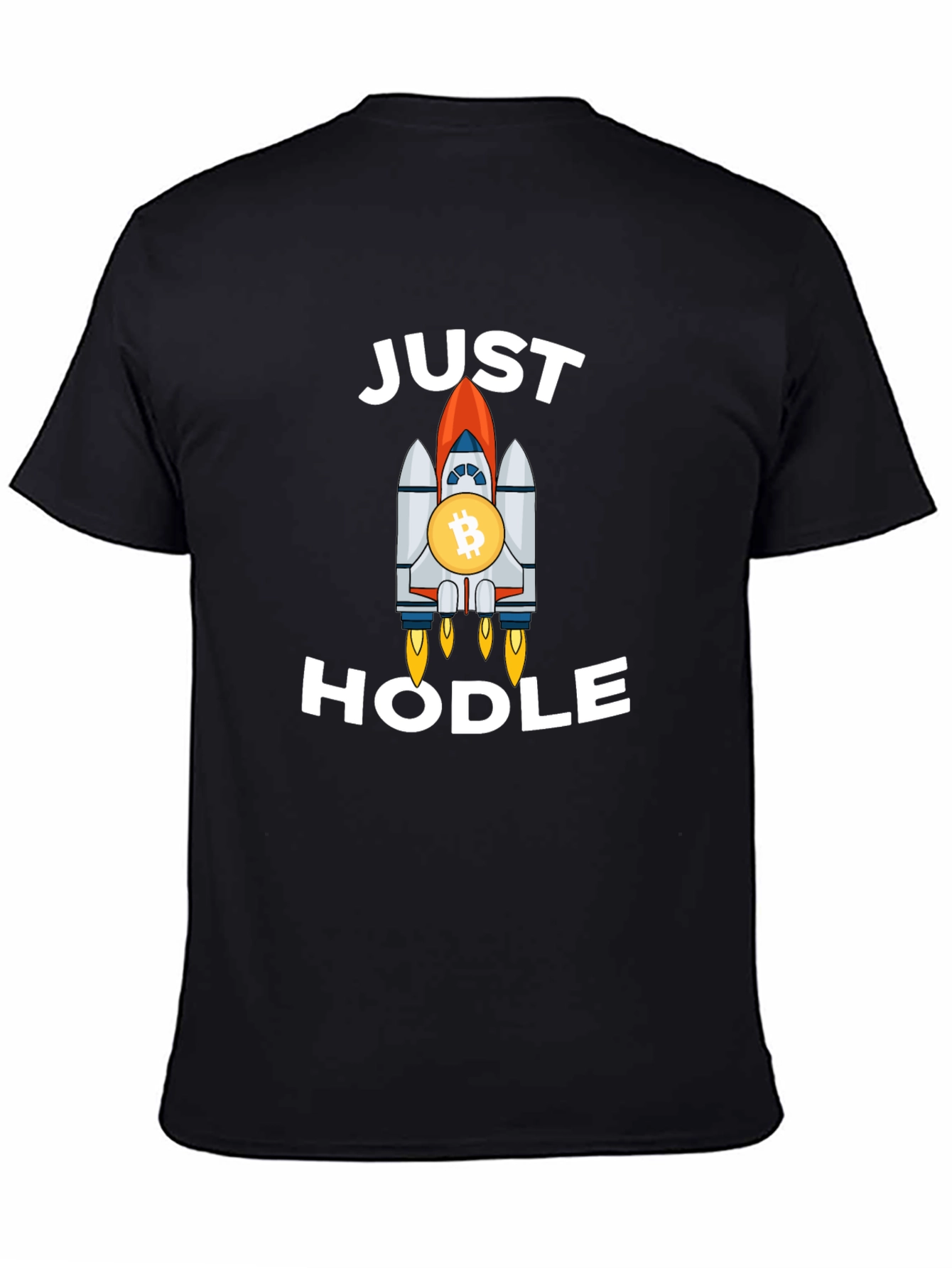 Bitcoin HODL T-Shirt - Crypto Rocket Launch!