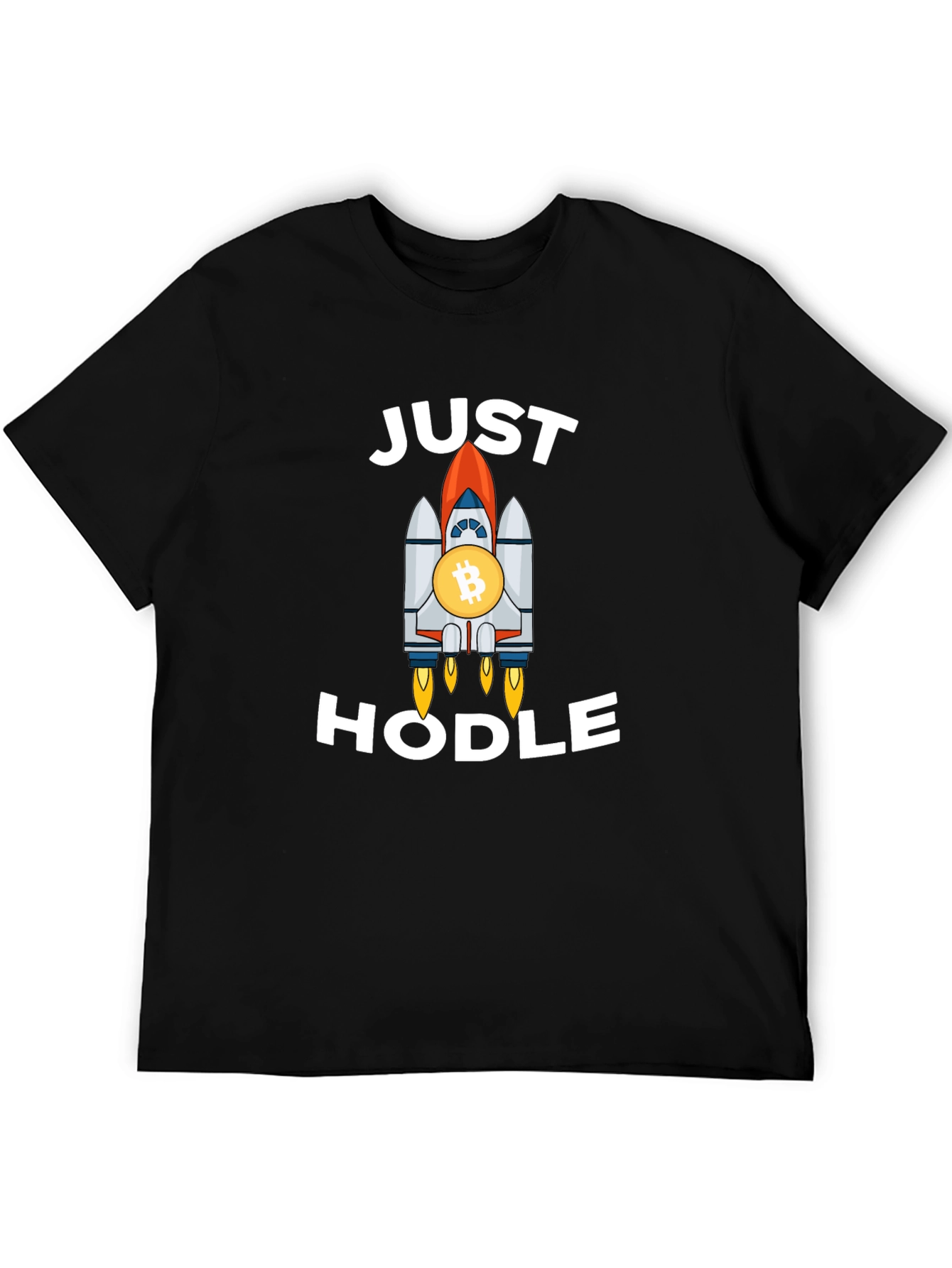 Bitcoin HODL T-Shirt - Crypto Rocket Launch!