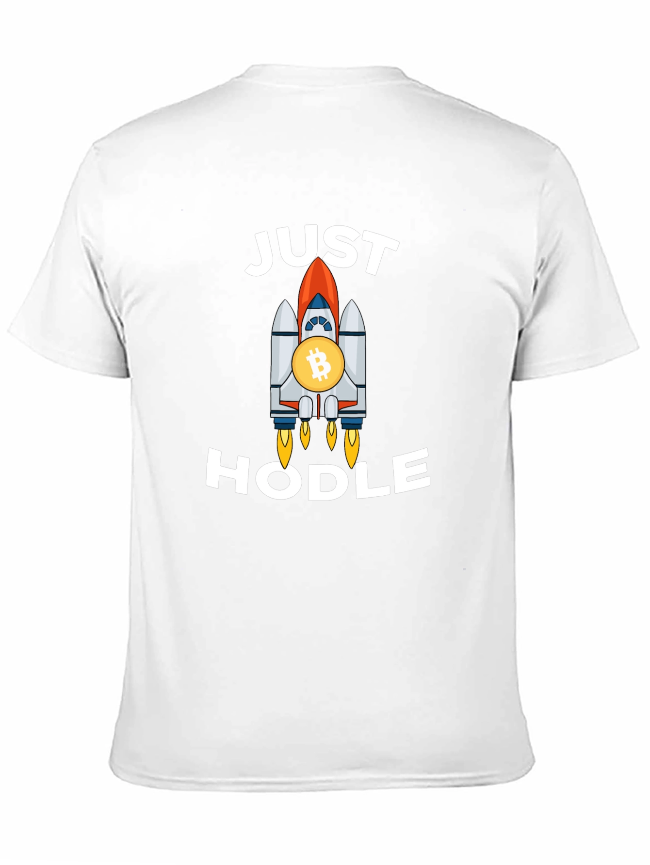 Bitcoin HODL T-Shirt - Crypto Rocket Launch!