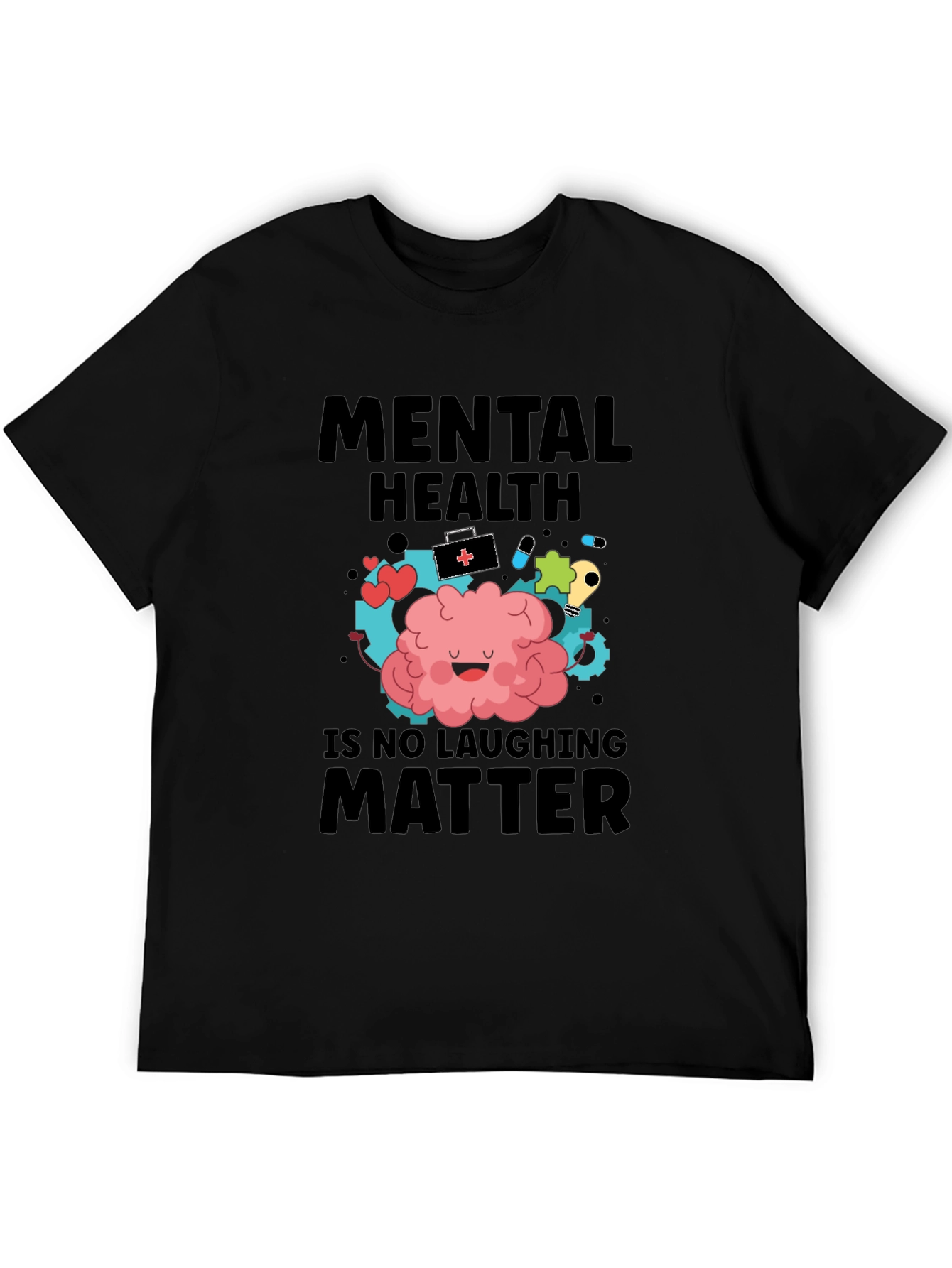 Mental Health Awareness Graphic T-Shirt