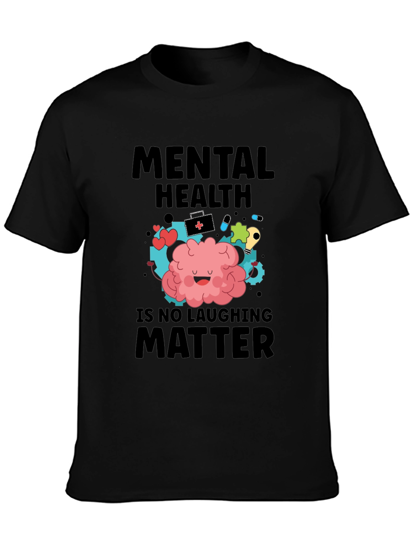 Mental Health Awareness Graphic T-Shirt