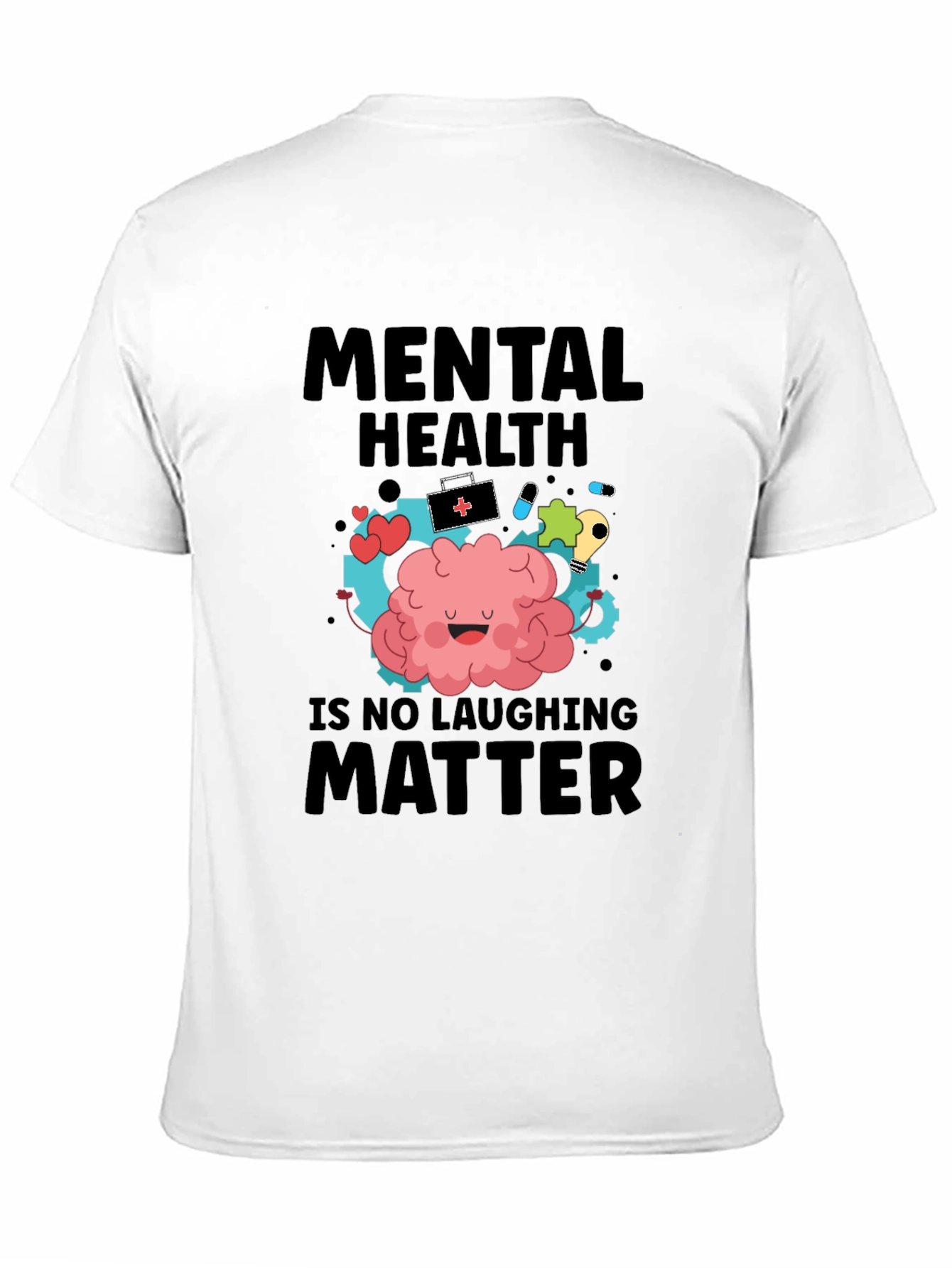 Mental Health Awareness Graphic T-Shirt