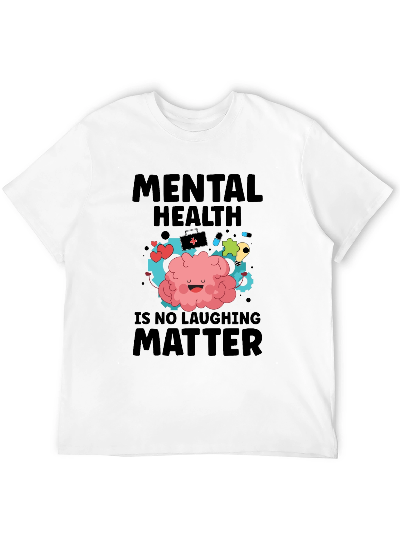 Mental Health Awareness Graphic T-Shirt