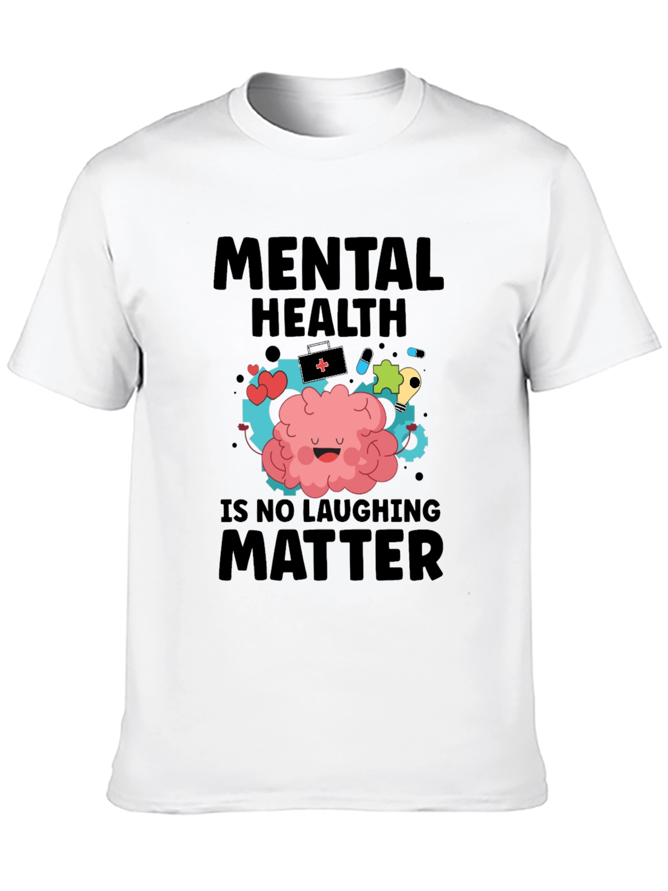 Mental Health Awareness Graphic T-Shirt