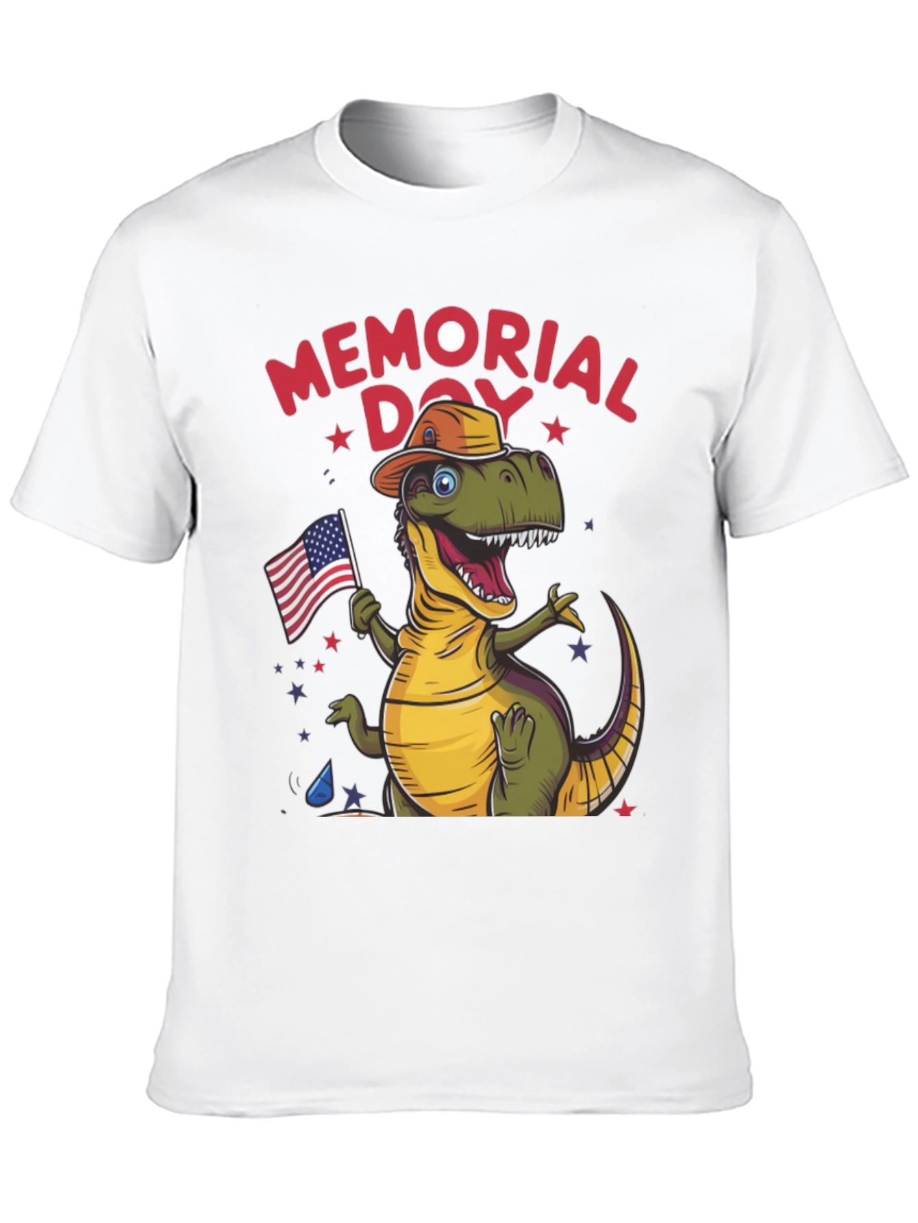 Memorial Day Dino T-Shirt