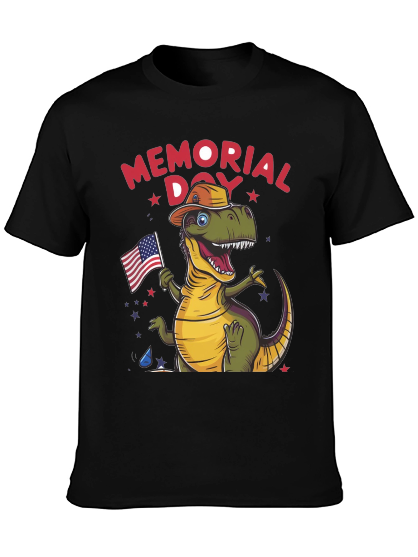 Memorial Day Dino T-Shirt