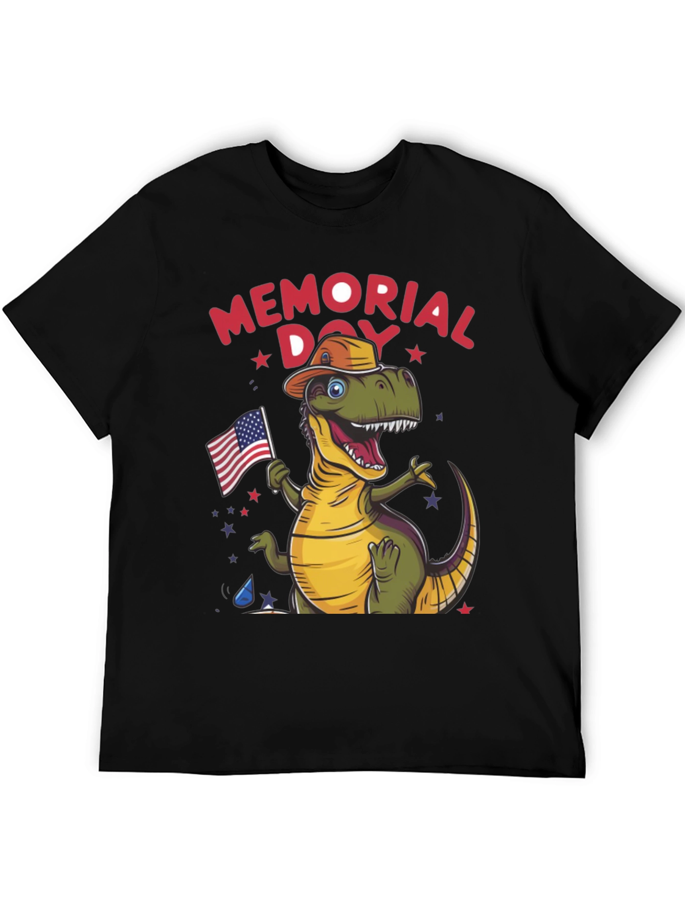 Memorial Day Dino T-Shirt