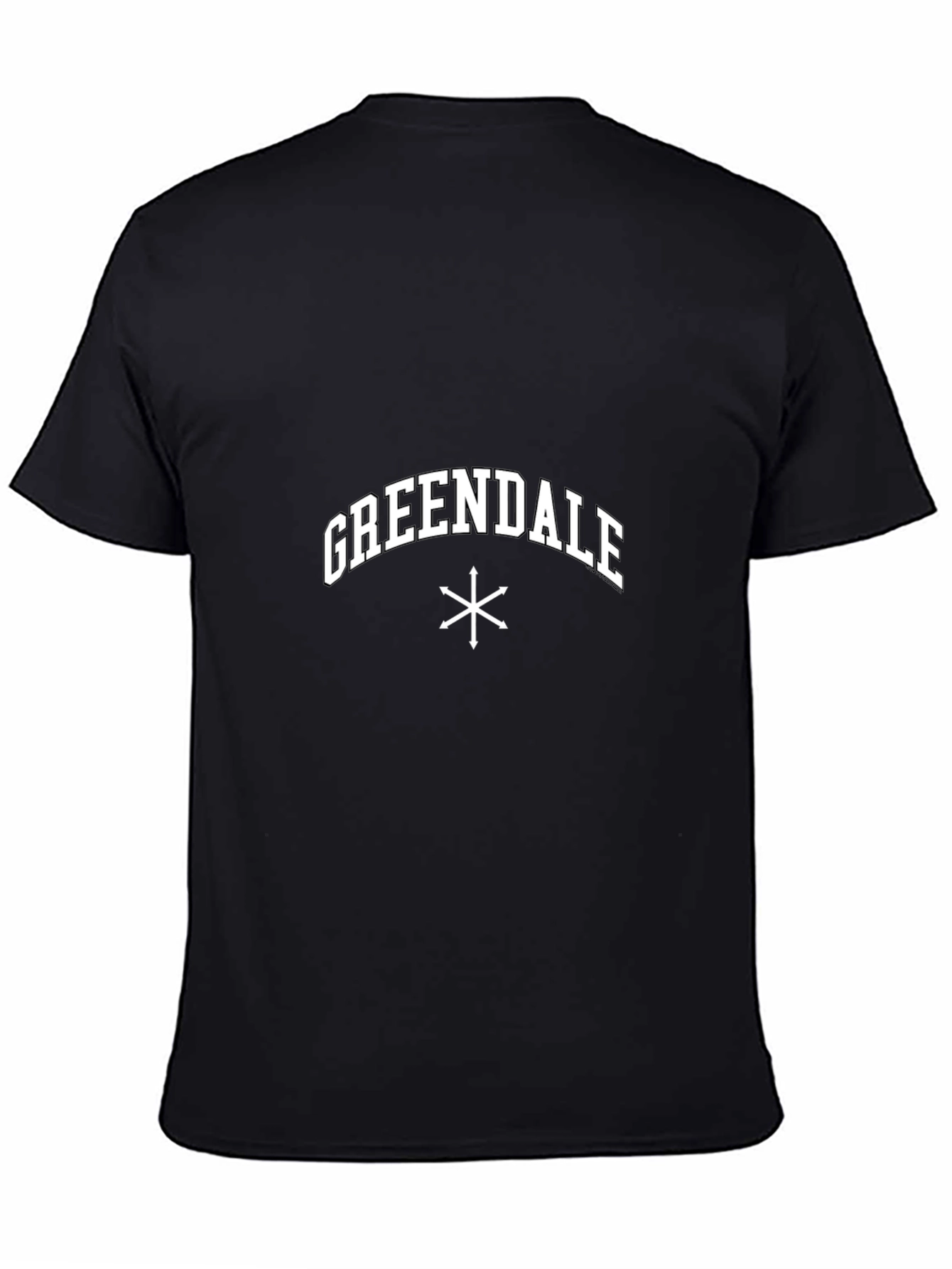 Greendale Community College T-Shirt - Classic Black Tee