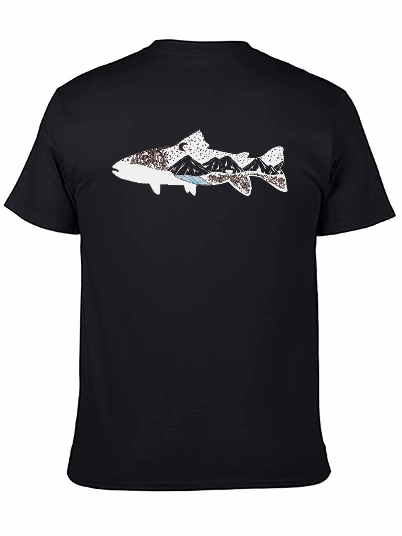 Mountain Fish Graphic Tee