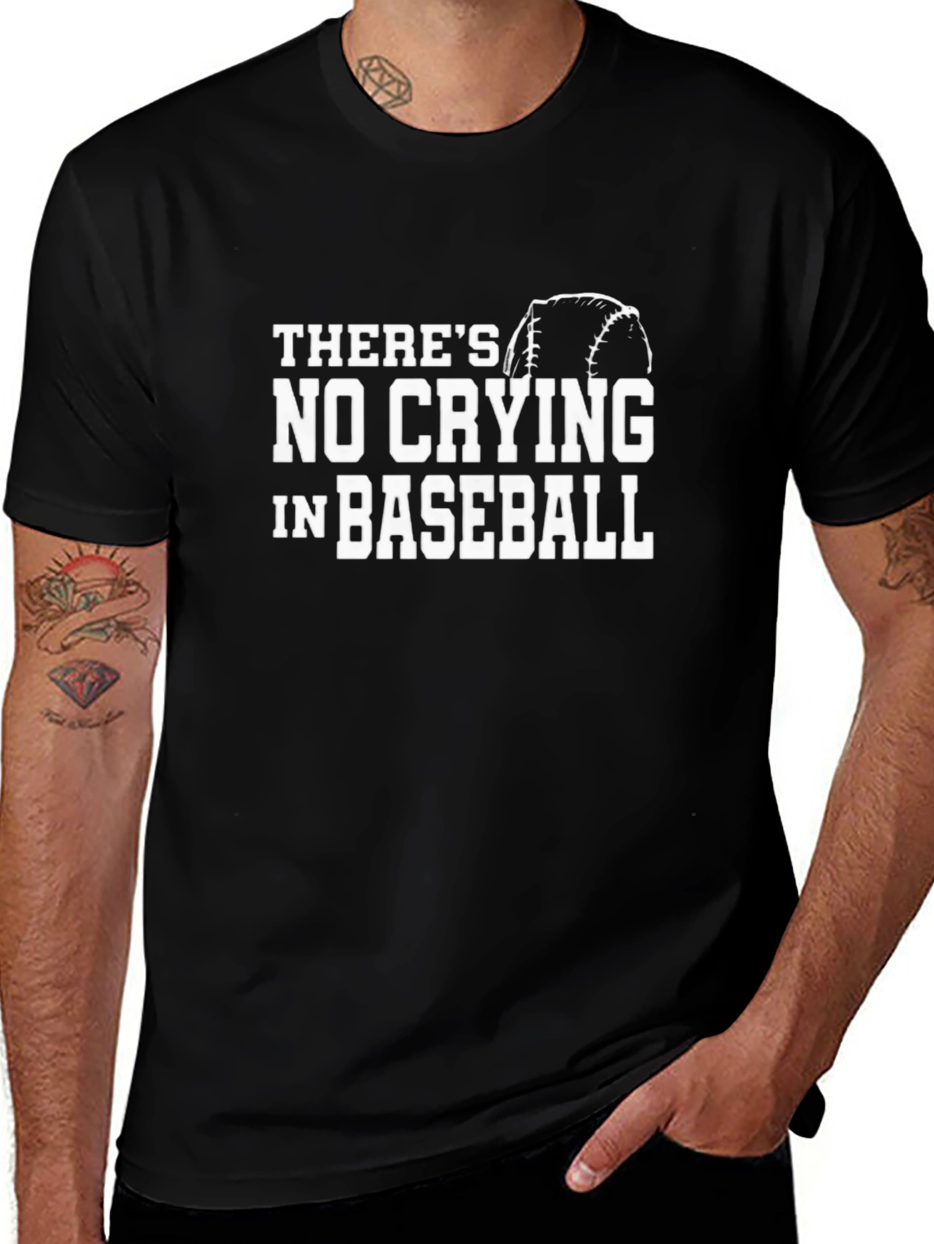No Crying in Baseball T-Shirt