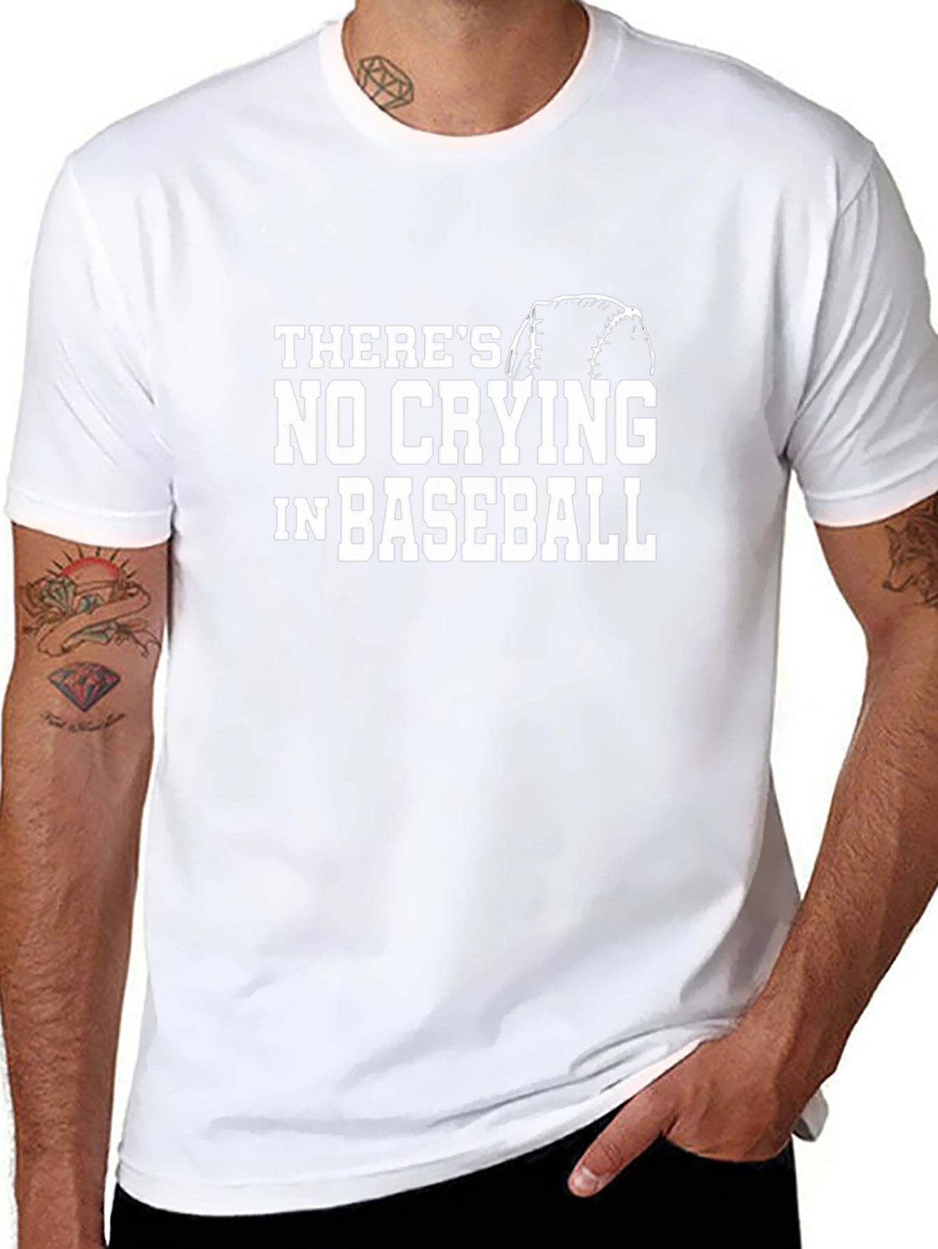 No Crying in Baseball T-Shirt
