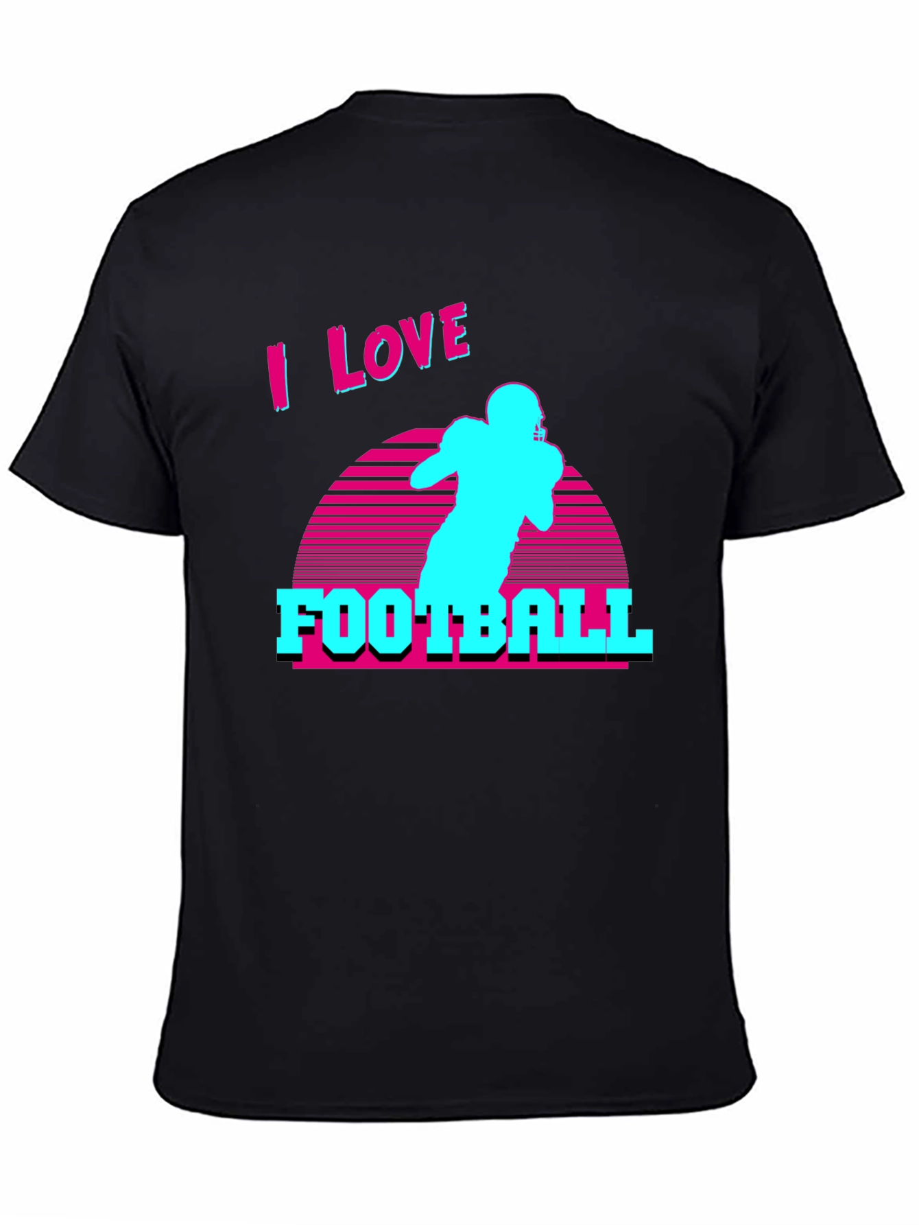 I Love Football Retro T-Shirt