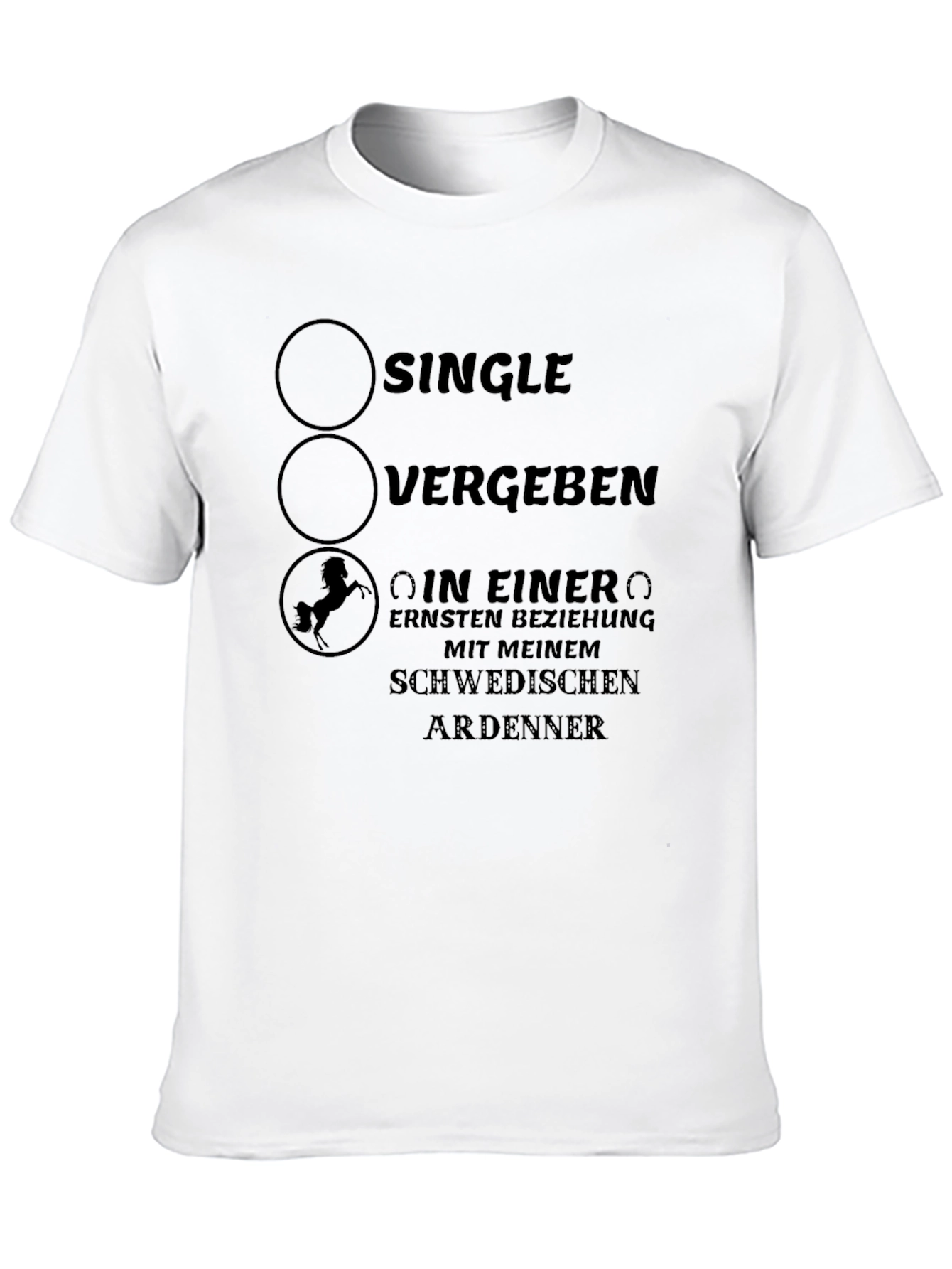 Humorous Relationship Status T-Shirt