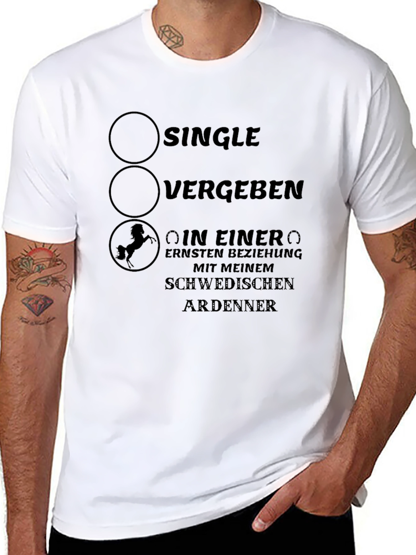 Humorous Relationship Status T-Shirt