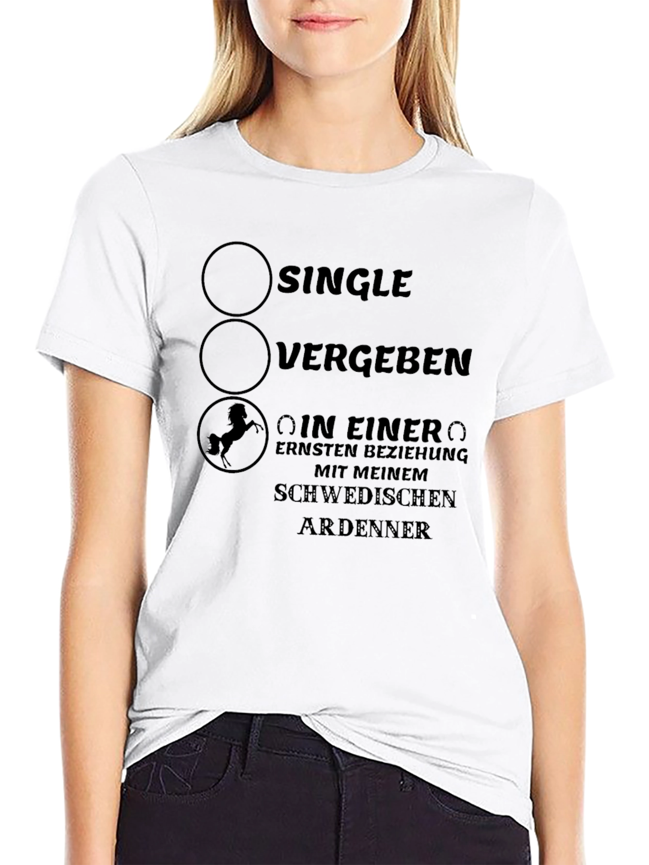Humorous Relationship Status T-Shirt