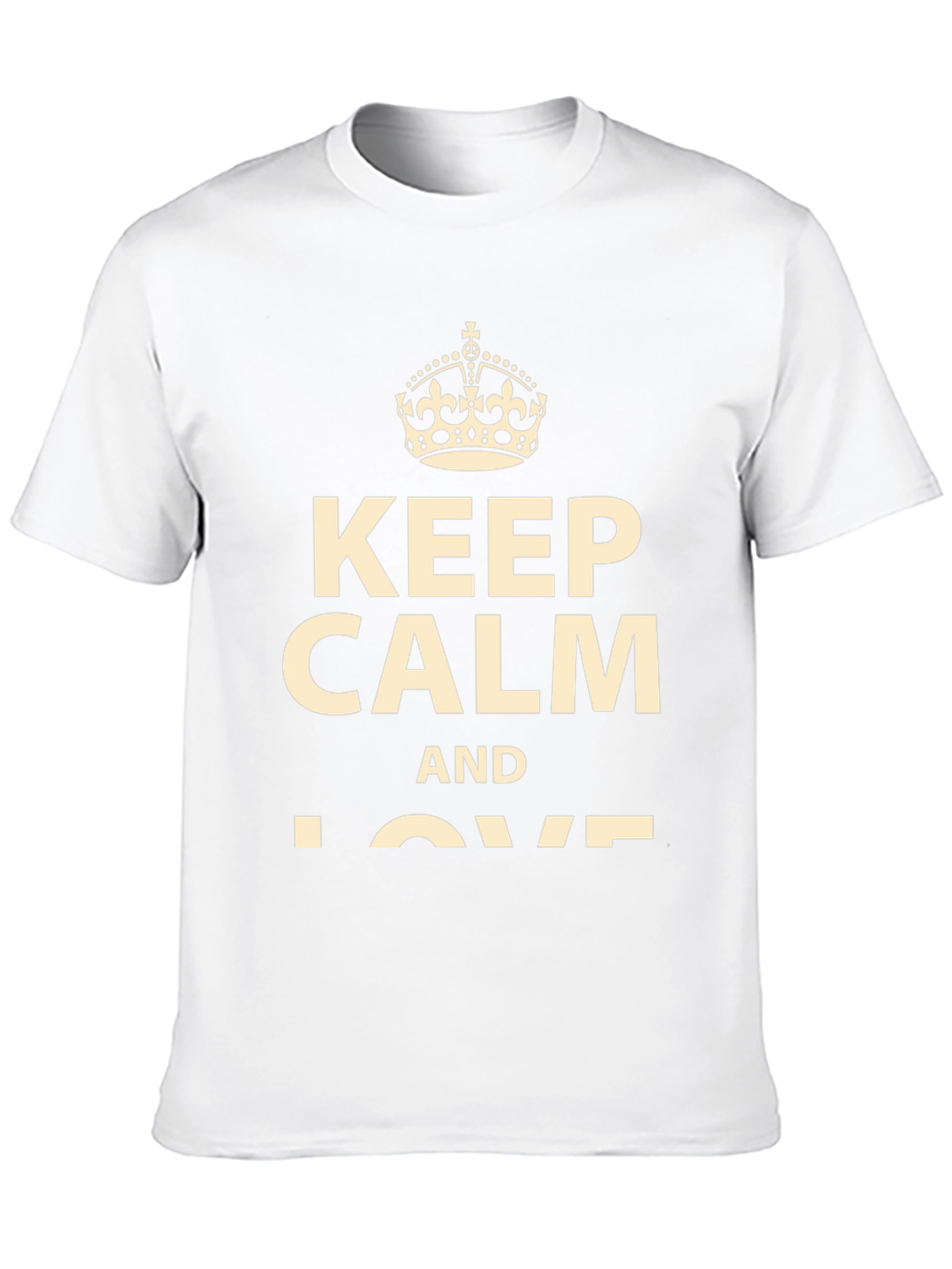 Keep Calm T-Shirt - Stylish Graphic Tee