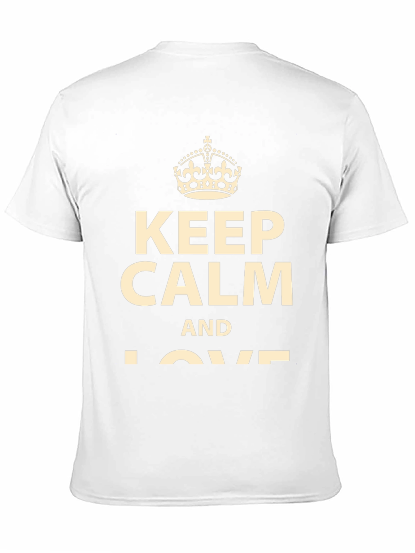 Keep Calm T-Shirt - Stylish Graphic Tee