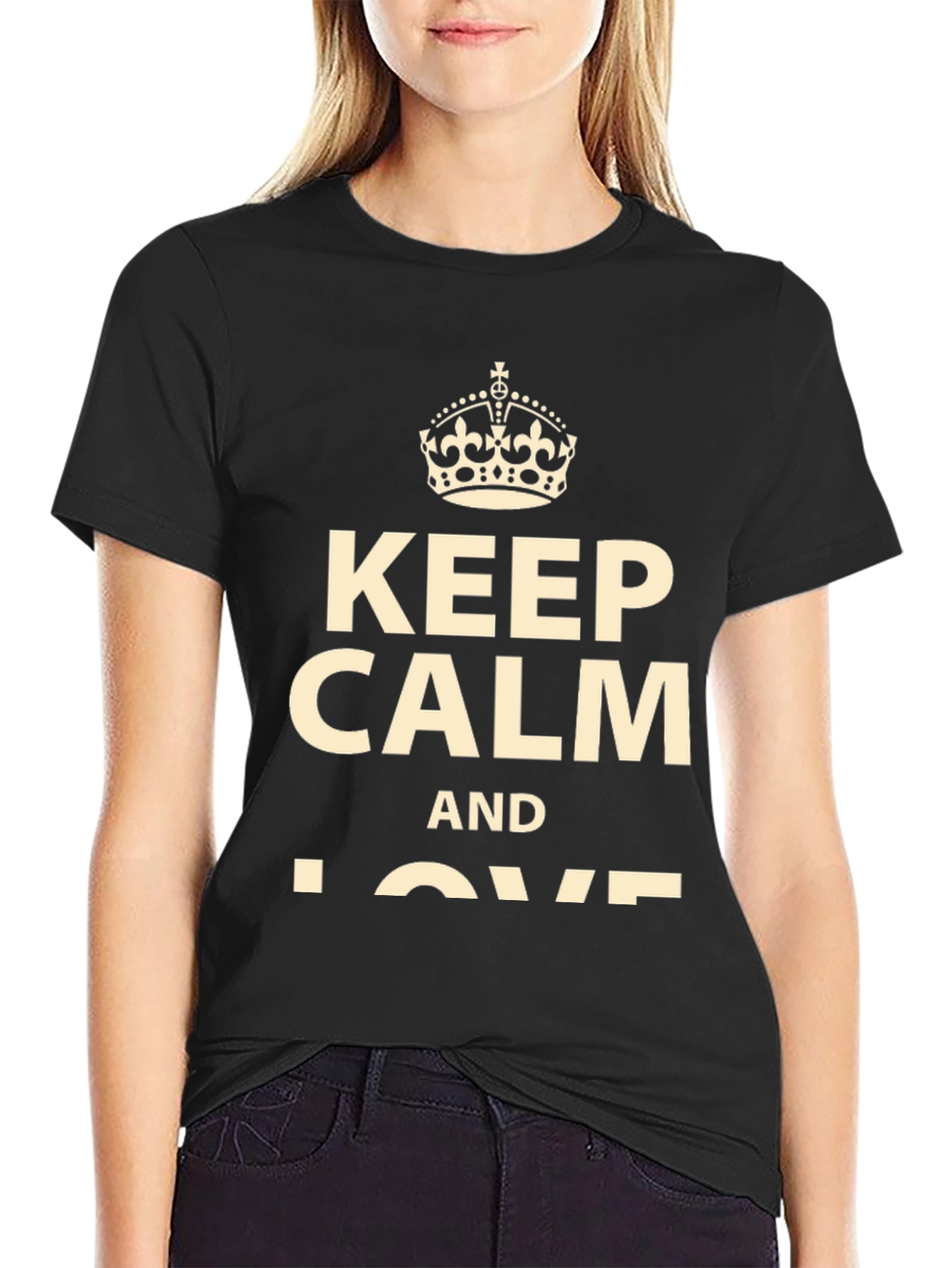 Keep Calm T-Shirt - Stylish Graphic Tee