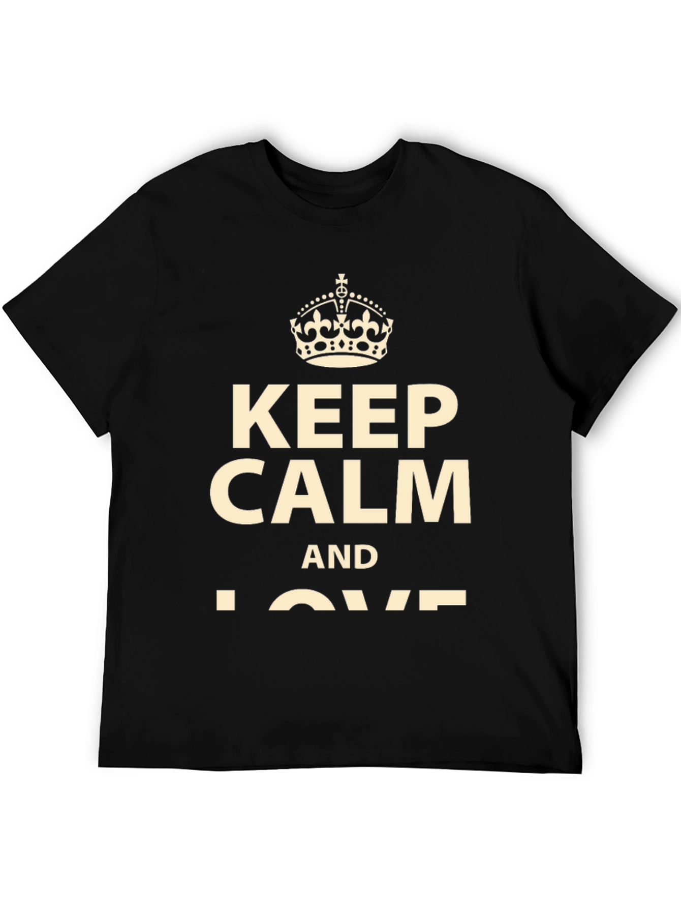 Keep Calm T-Shirt - Stylish Graphic Tee