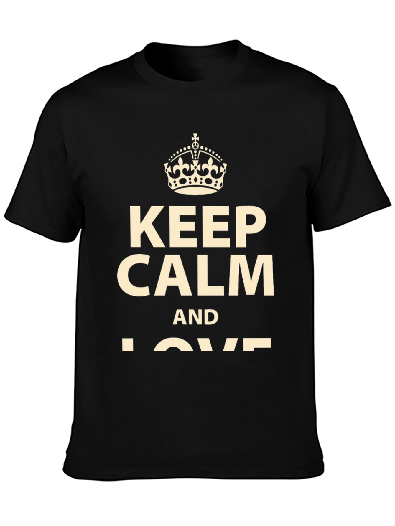 Keep Calm T-Shirt - Stylish Graphic Tee