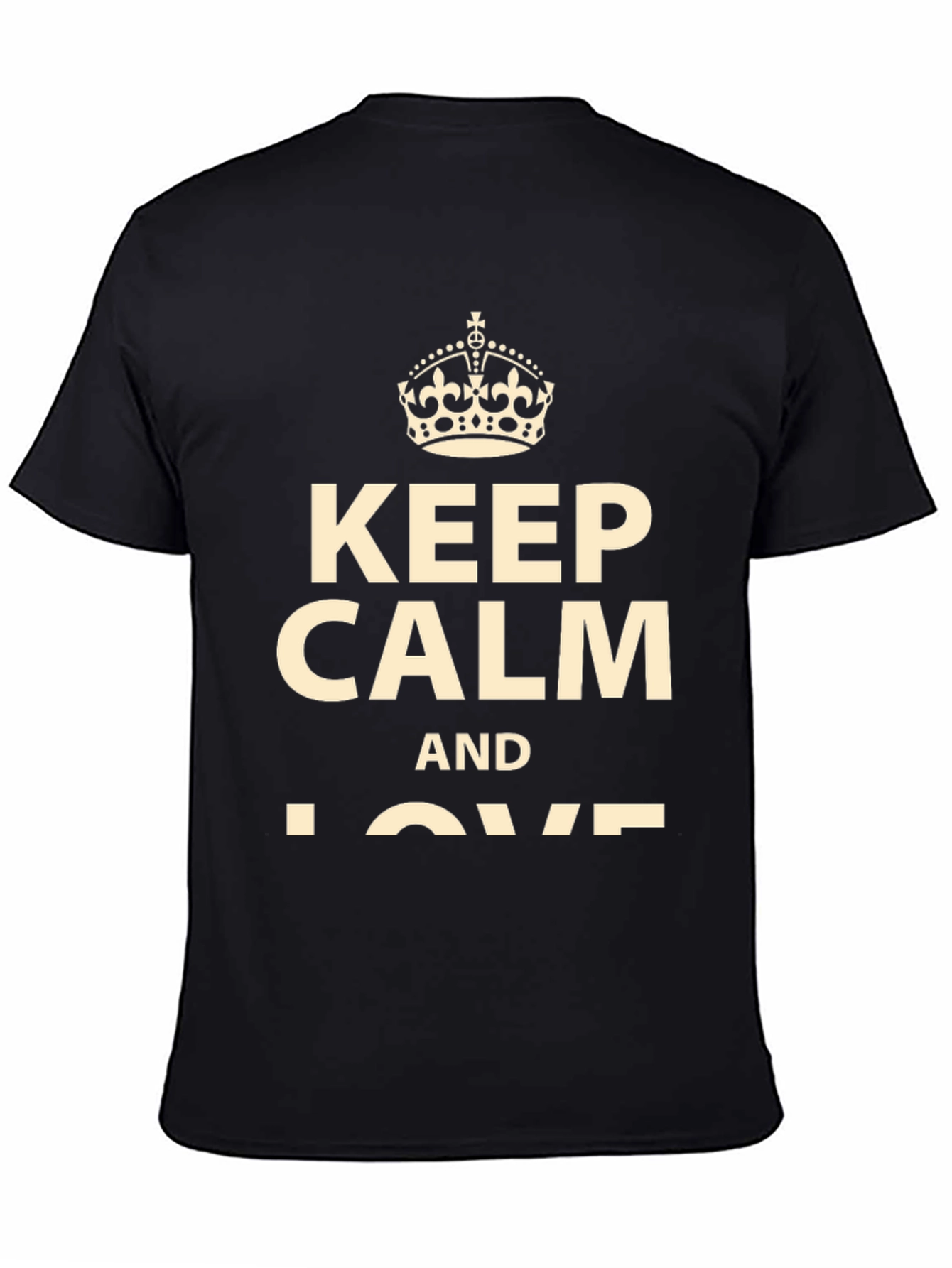 Keep Calm T-Shirt - Stylish Graphic Tee
