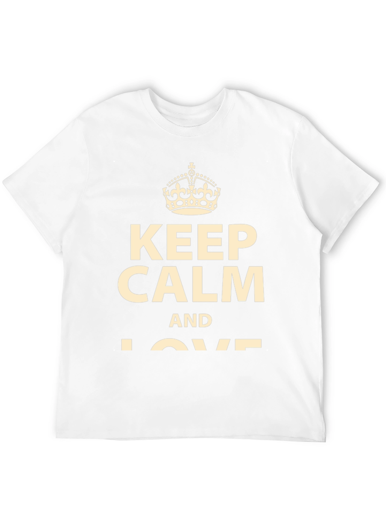 Keep Calm T-Shirt - Stylish Graphic Tee
