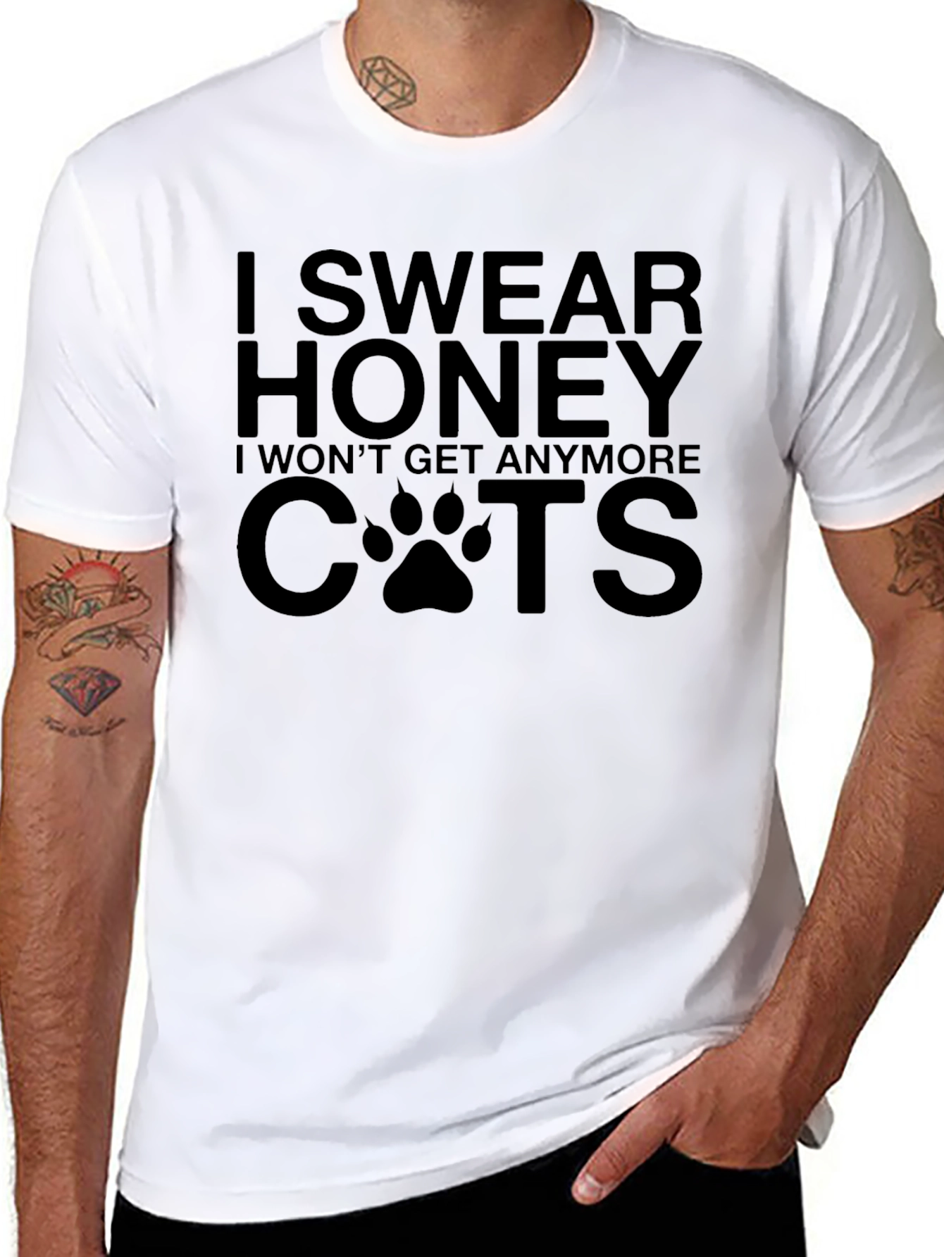 I Swear Honey Cat Lover T-Shirt
