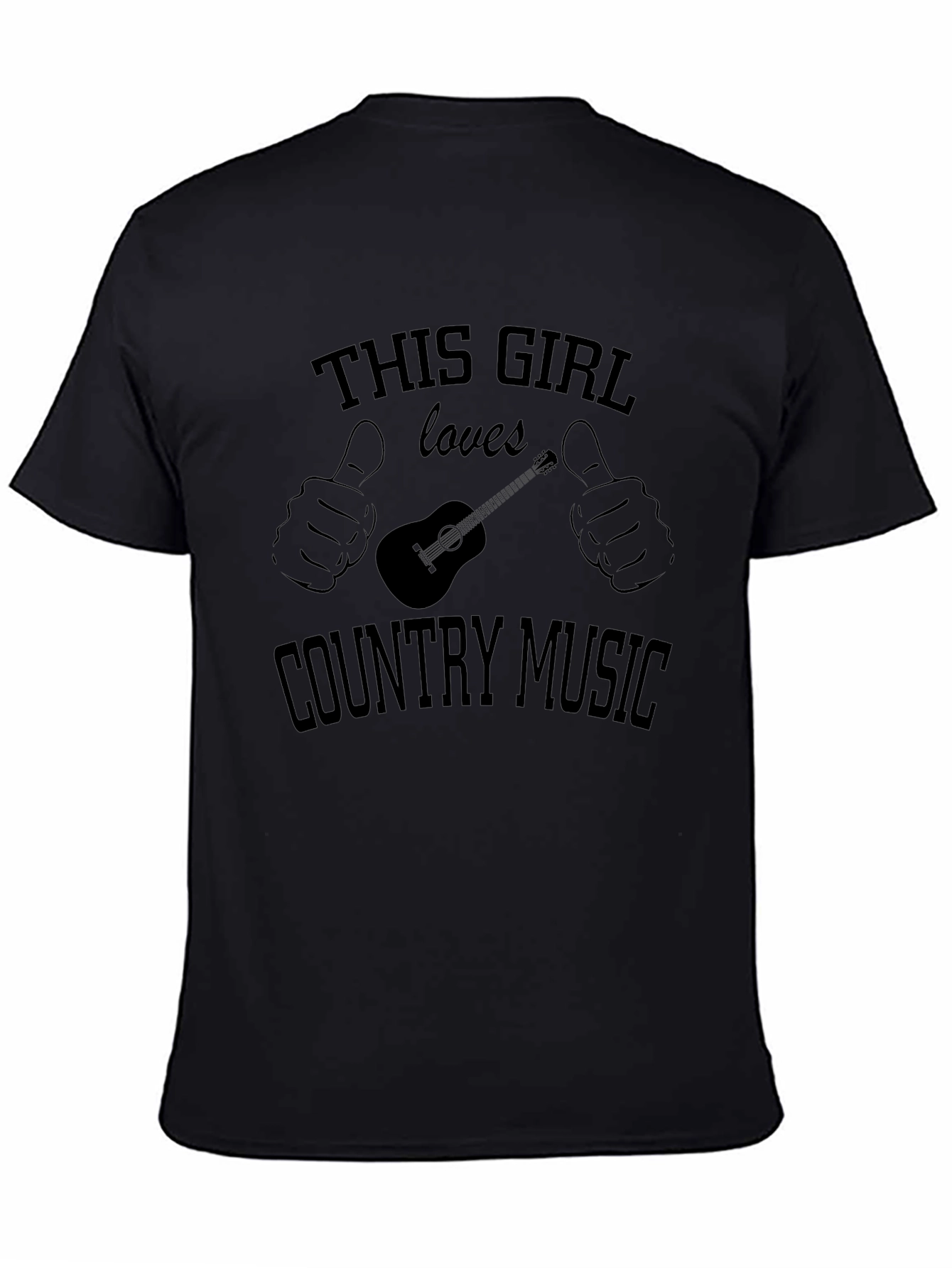 This Girl Loves Country Music T-Shirt