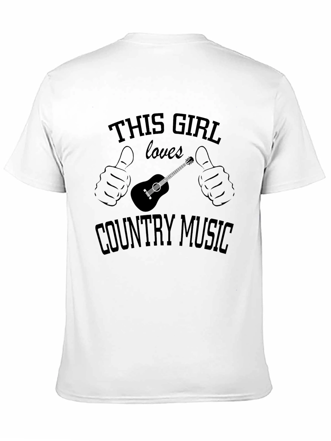 This Girl Loves Country Music T-Shirt