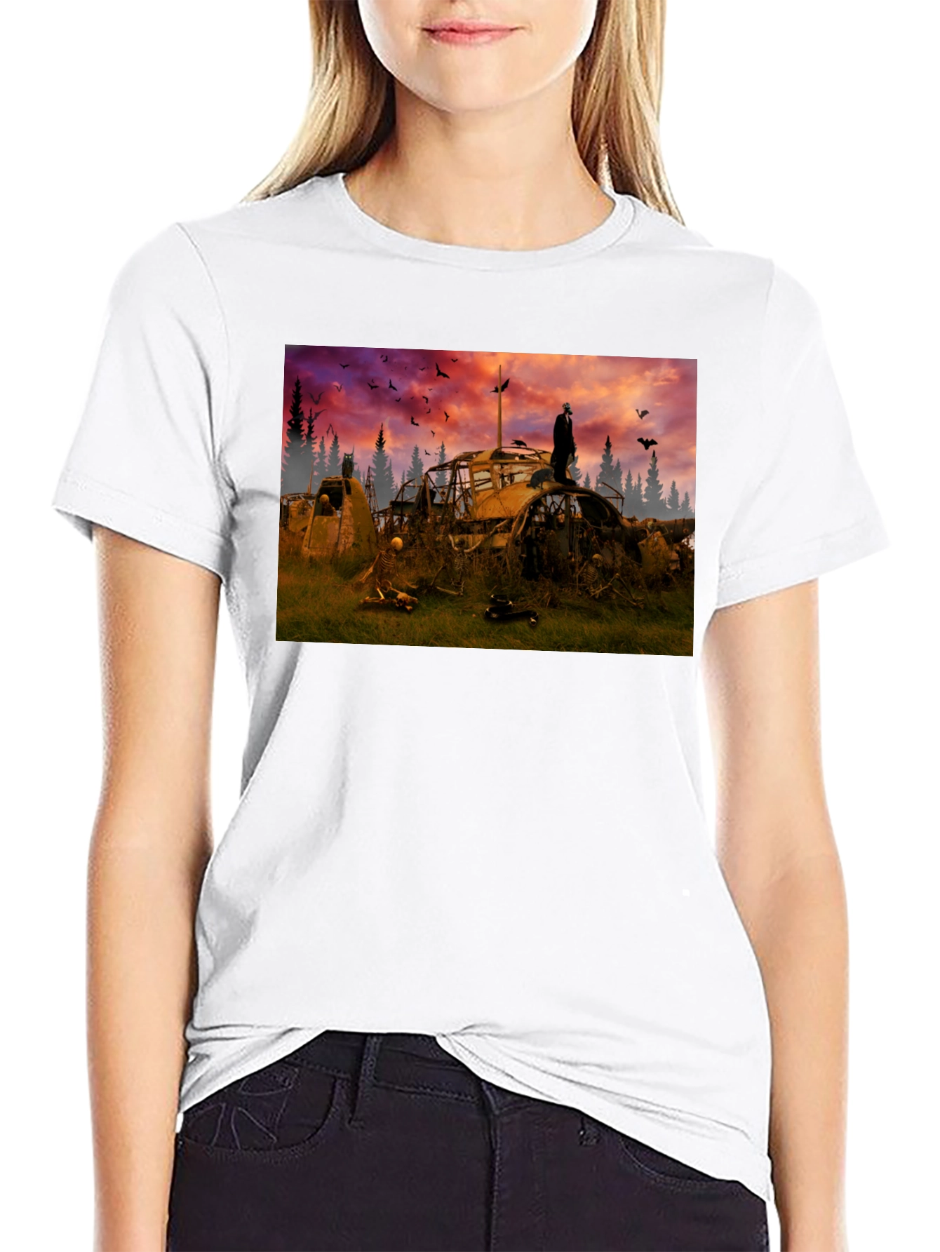 Spooky Wasteland Graphic Tee