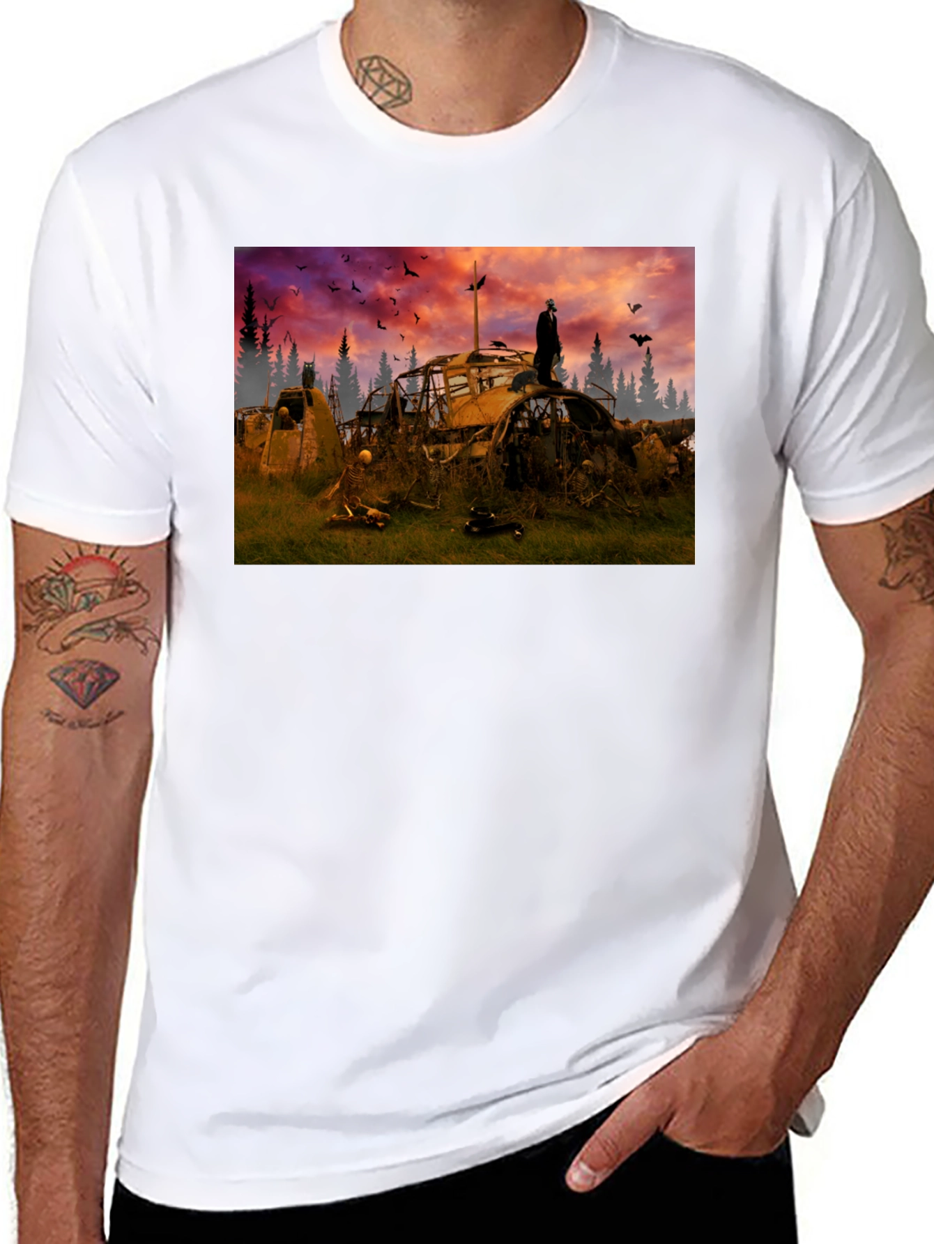 Spooky Wasteland Graphic Tee
