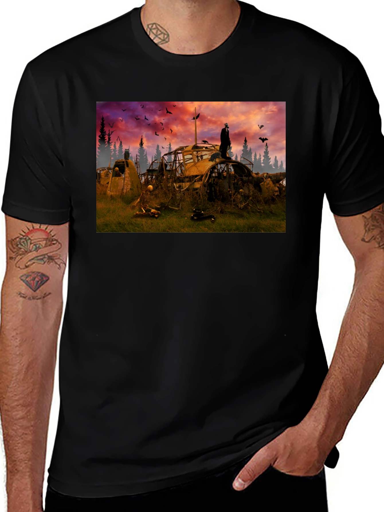 Spooky Wasteland Graphic Tee