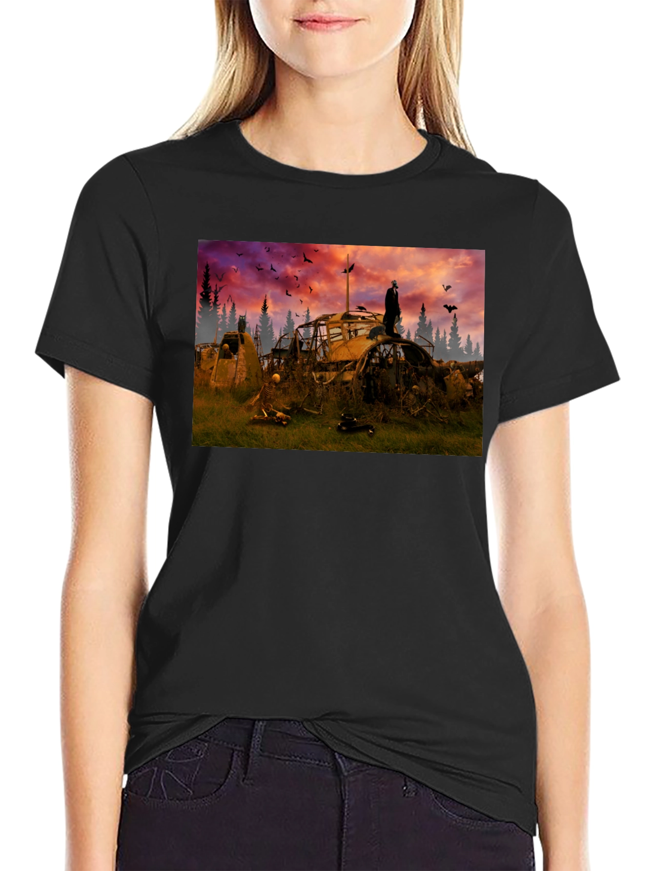 Spooky Wasteland Graphic Tee