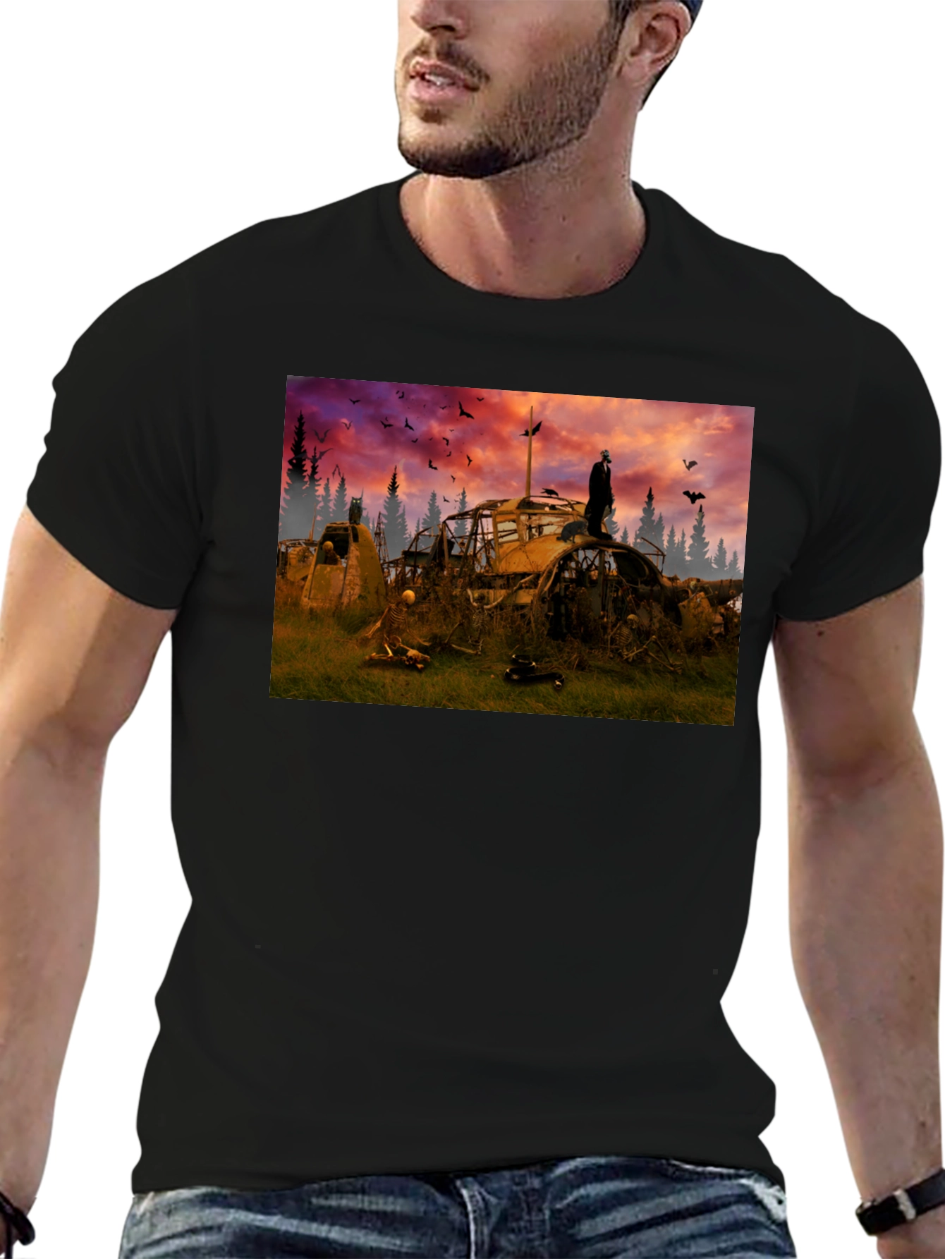 Spooky Wasteland Graphic Tee