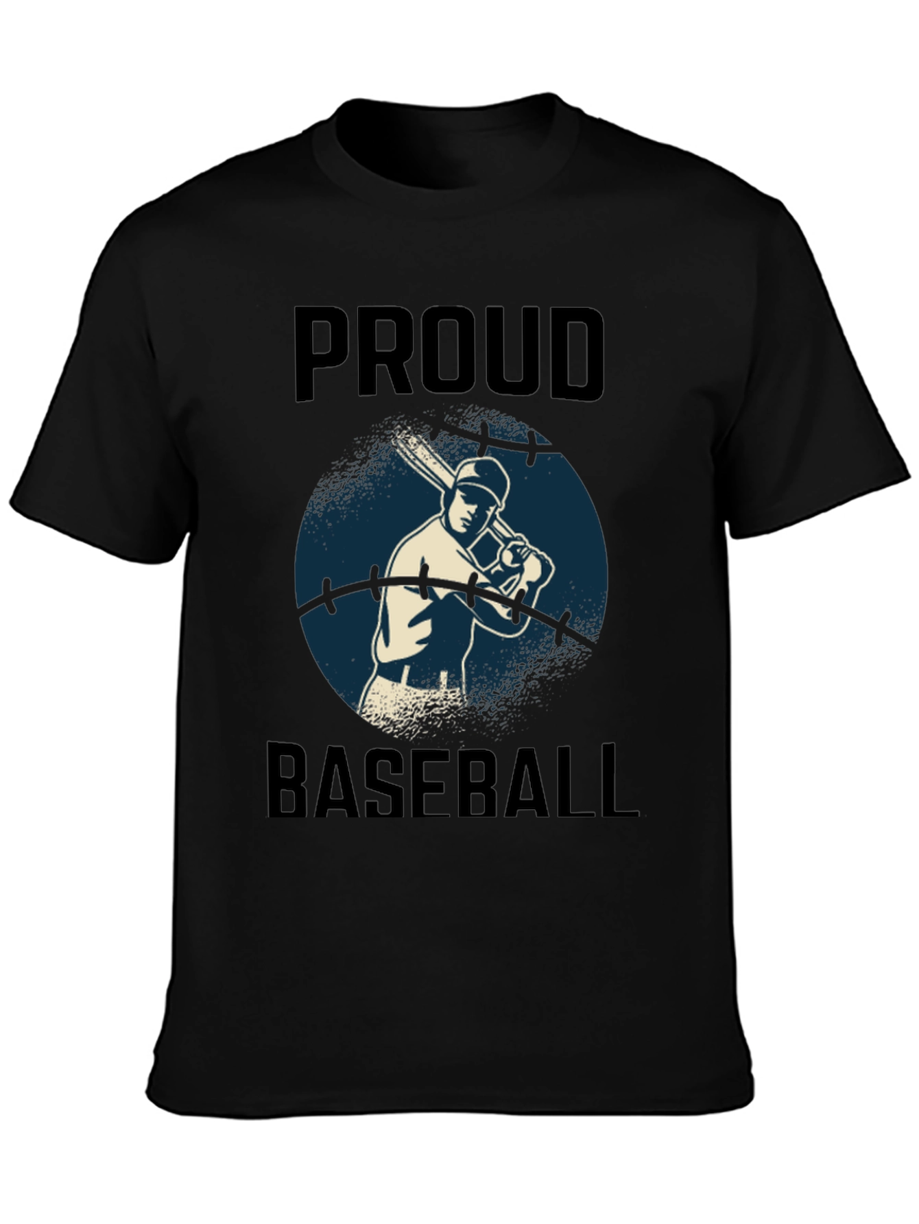 Proud Baseball Player Graphic Tee