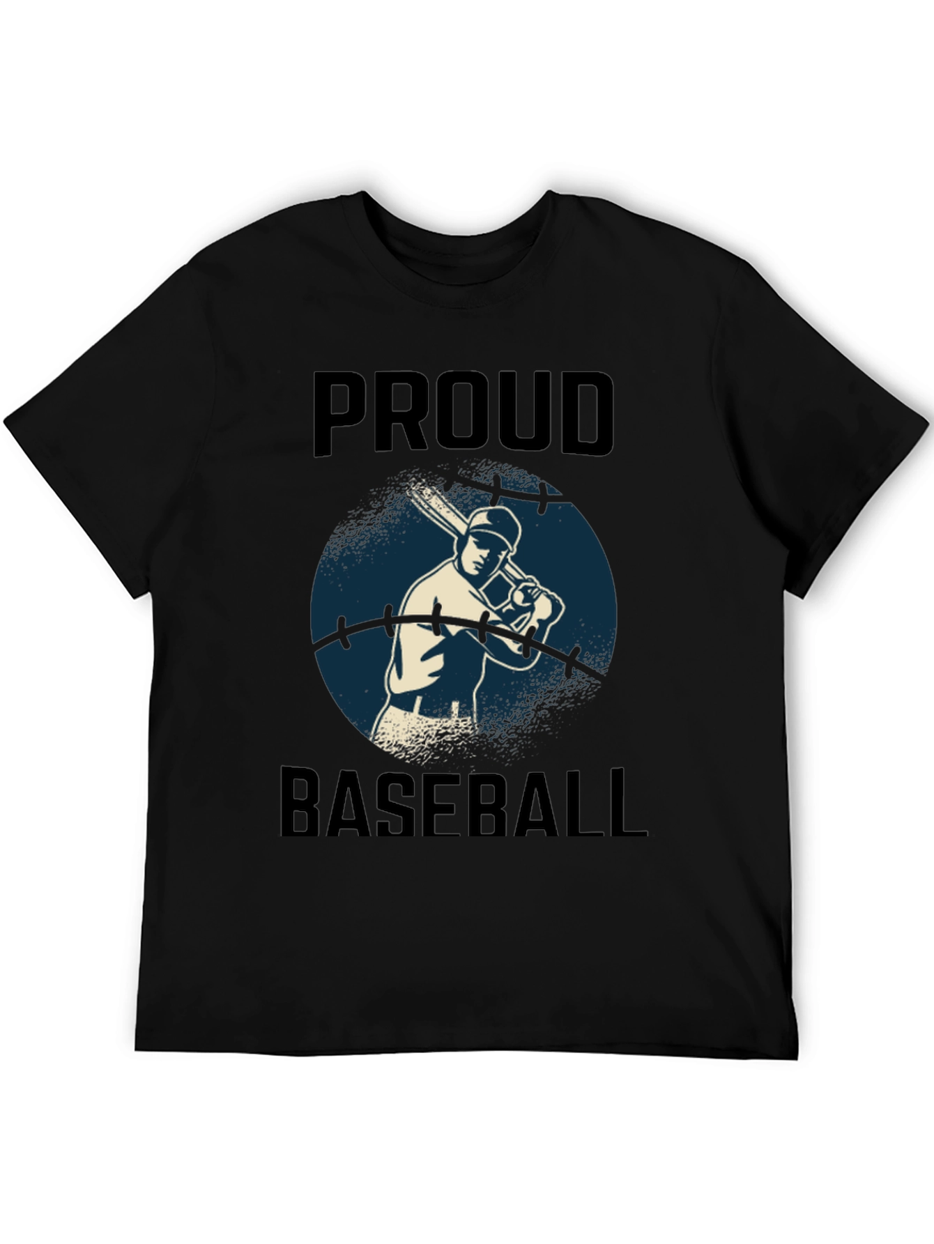 Proud Baseball Player Graphic Tee