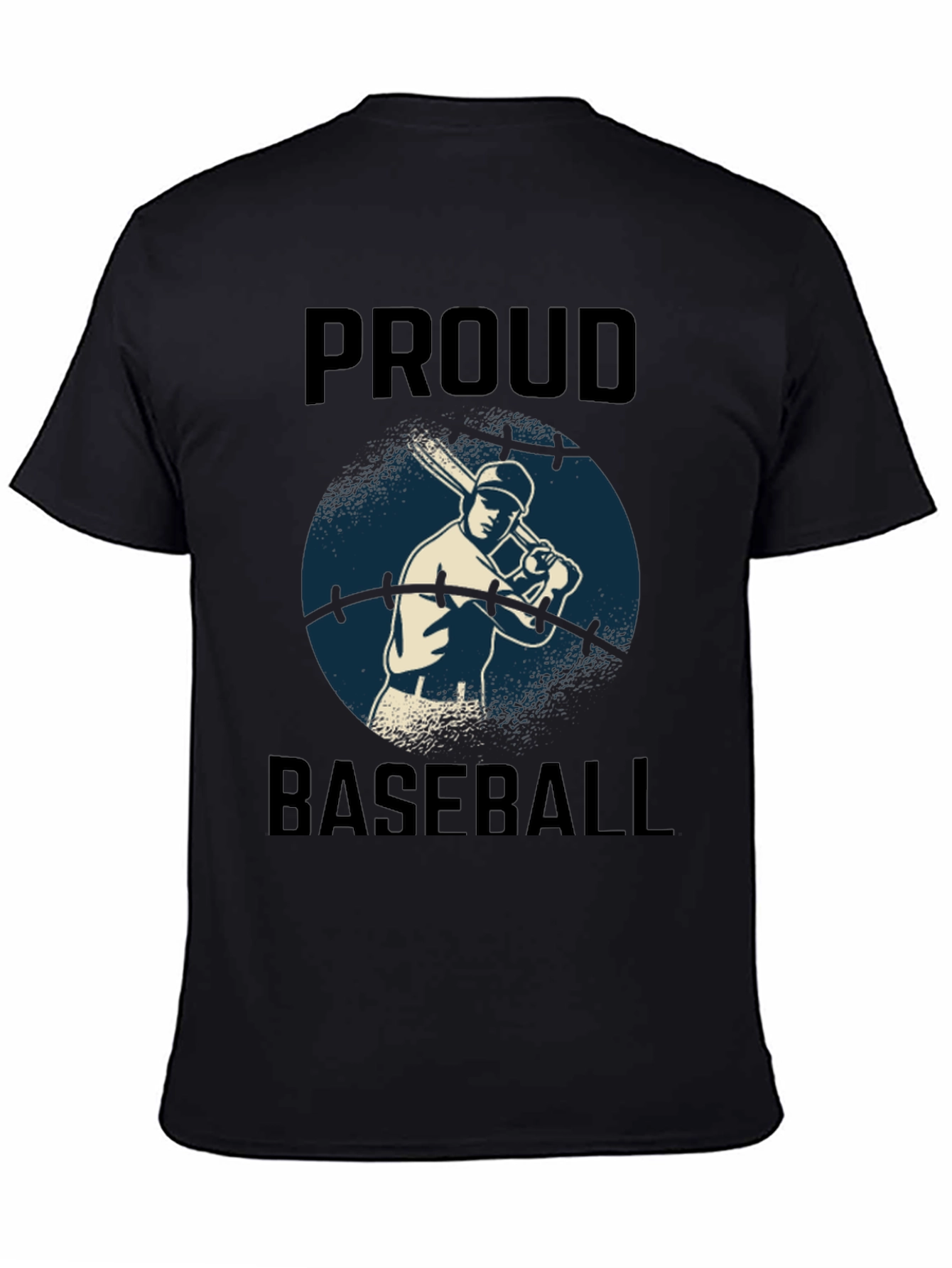 Proud Baseball Player Graphic Tee