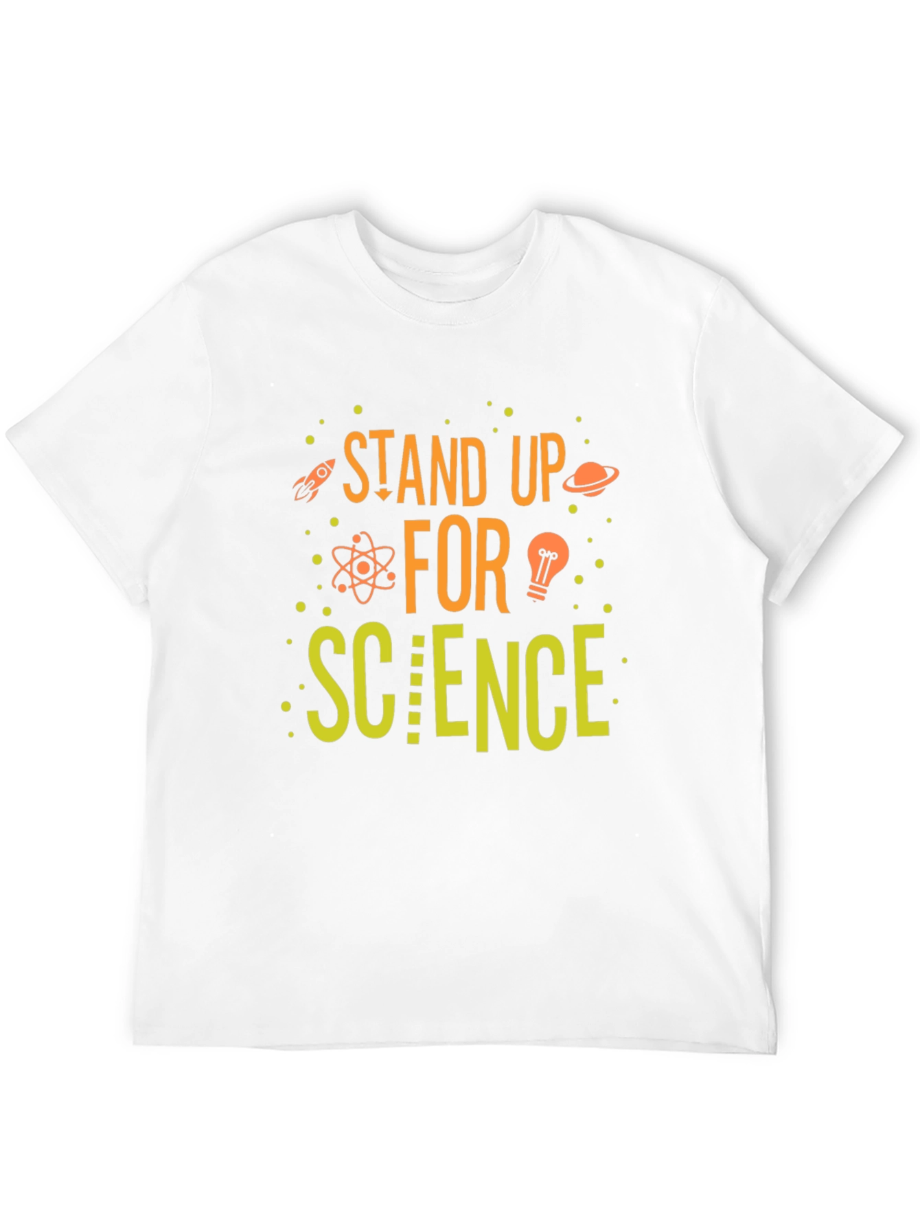 Stand Up For Science T-Shirt - Geeky Design