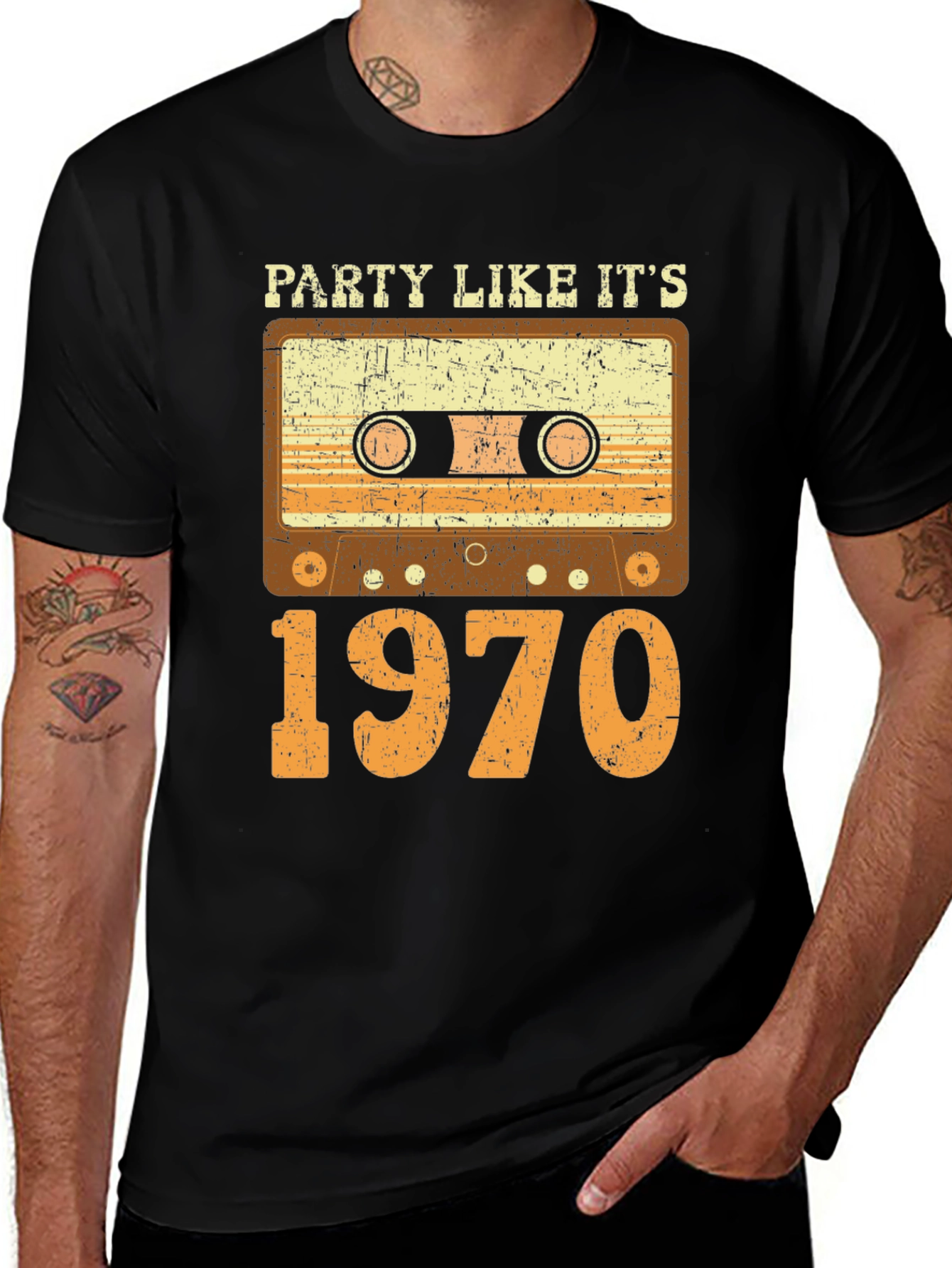 Party Like Its 1970 Retro Cassette T-Shirt
