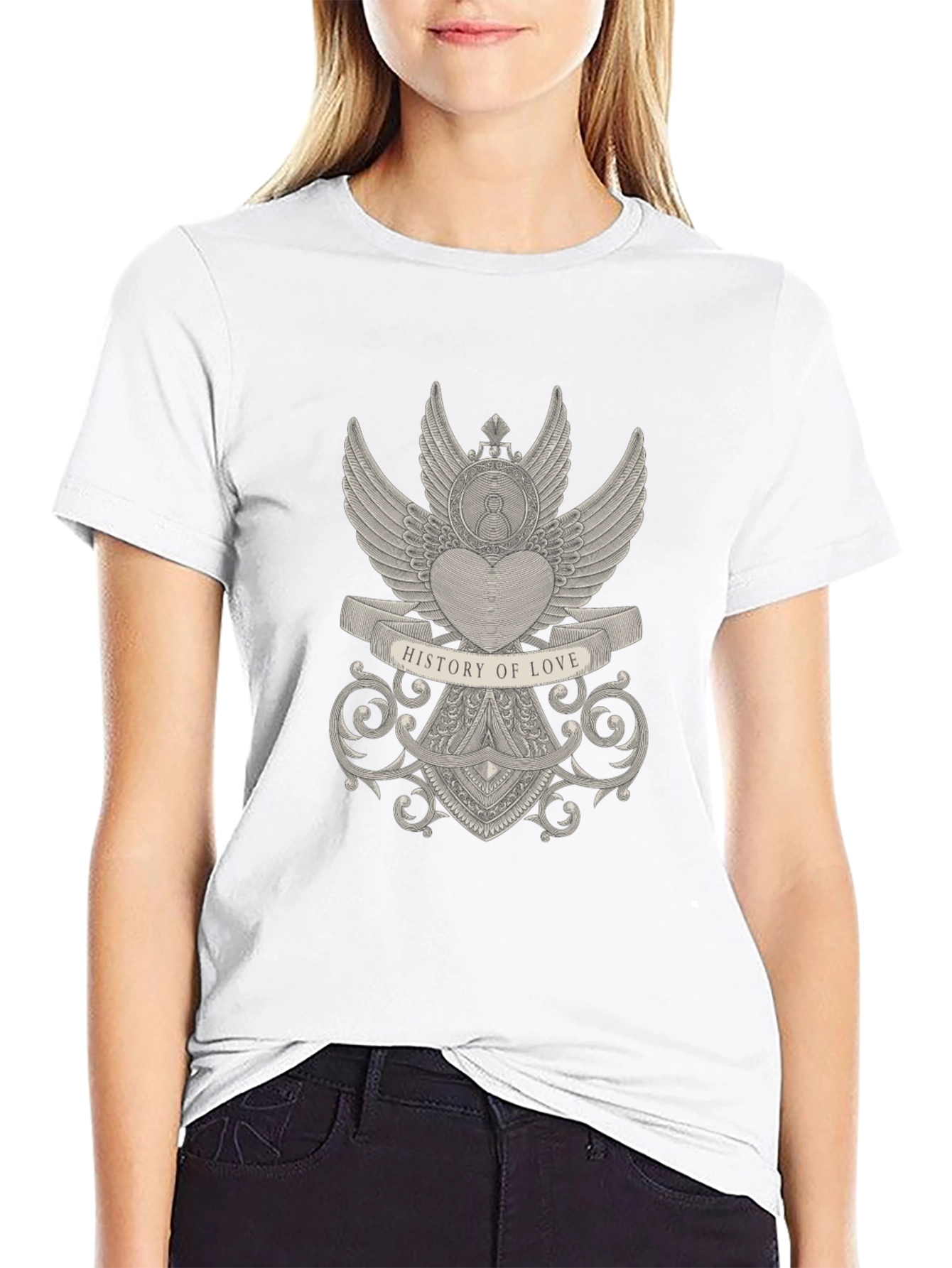 History of Love Graphic T-Shirt