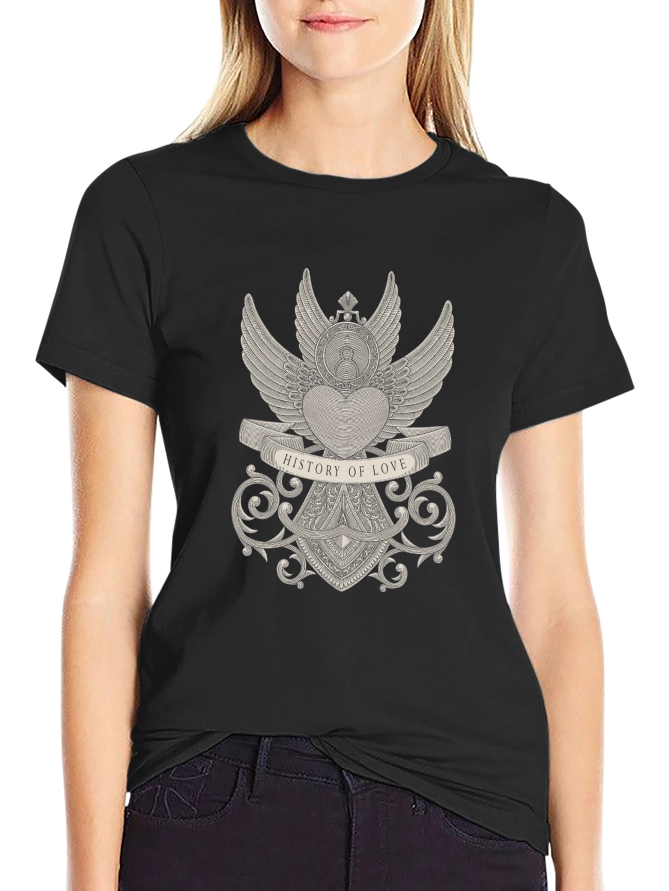 History of Love Graphic T-Shirt