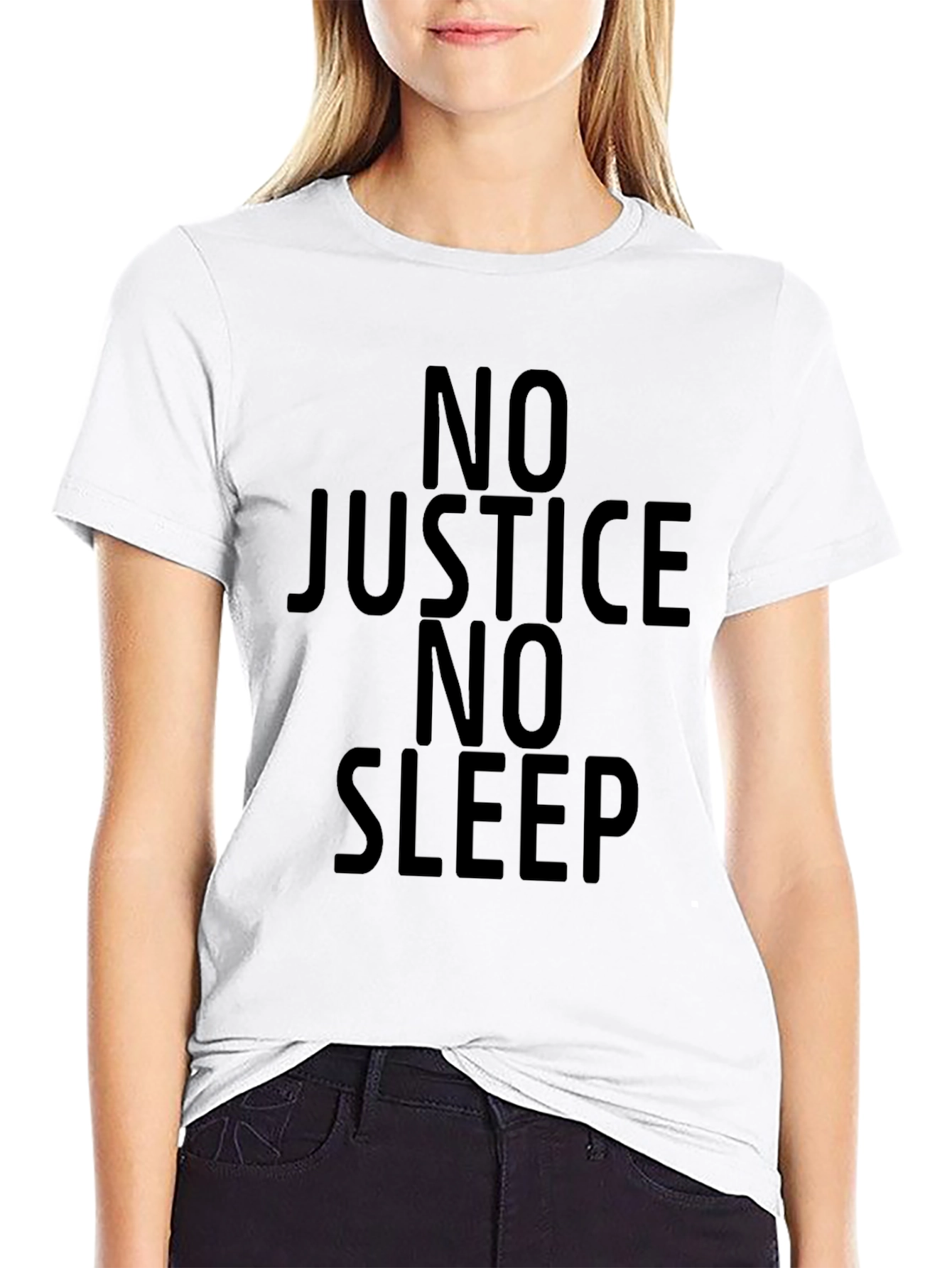 No Justice No Sleep Graphic T-Shirt