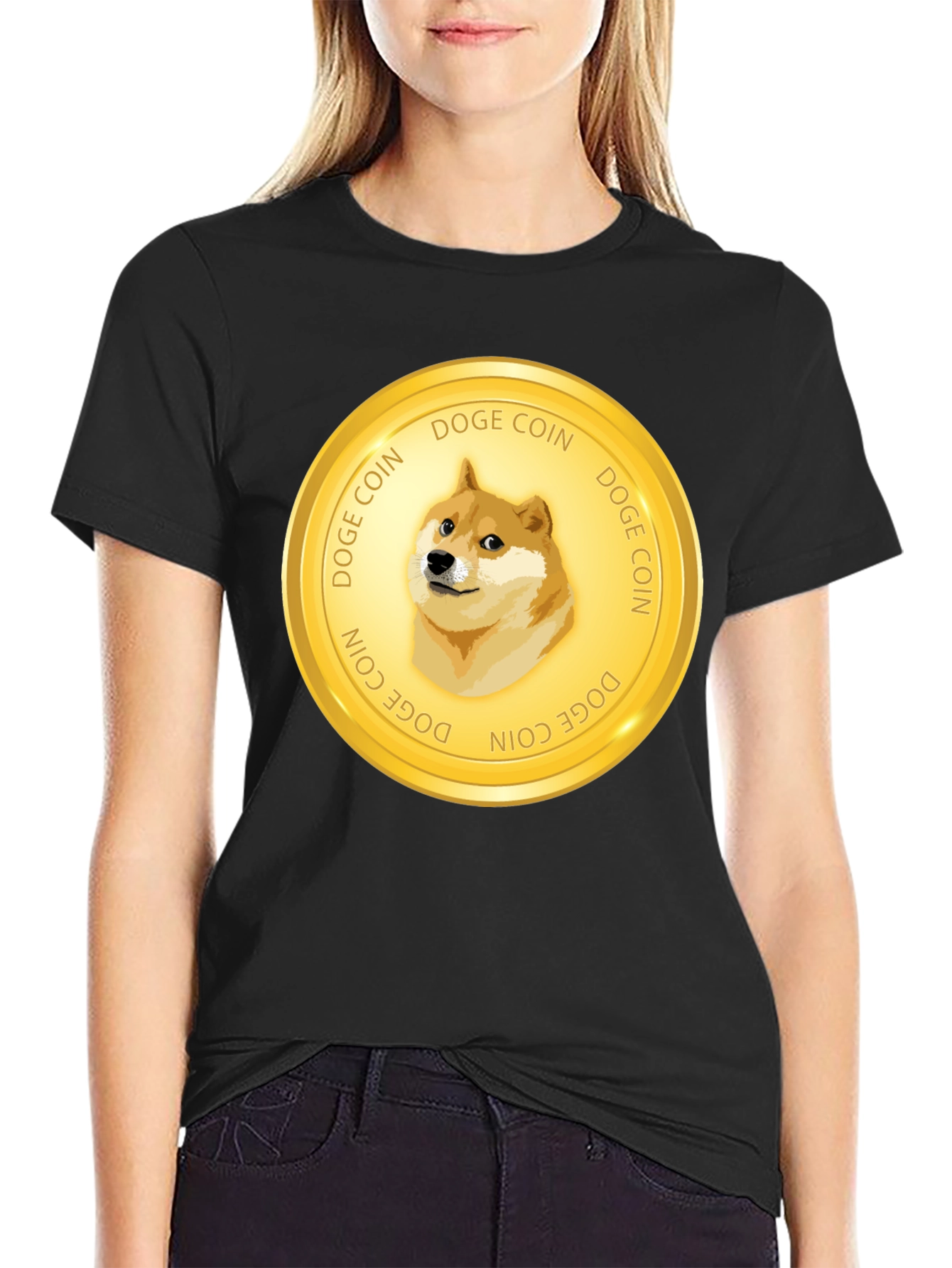 Doge Coin Crypto T-Shirt - Much Wow!