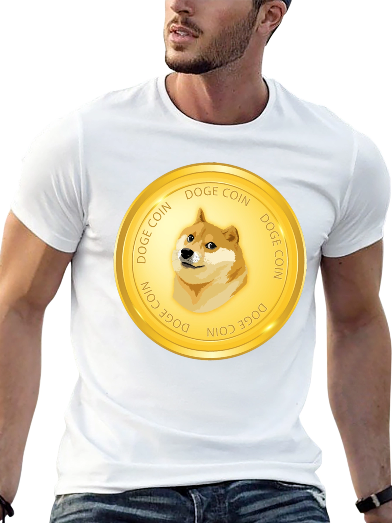 Doge Coin Crypto T-Shirt - Much Wow!