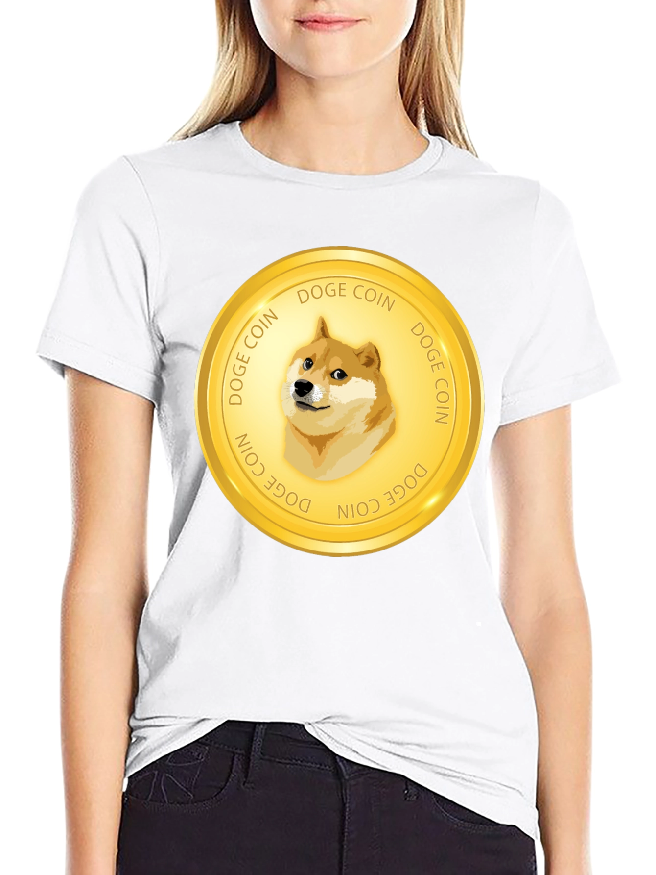 Doge Coin Crypto T-Shirt - Much Wow!