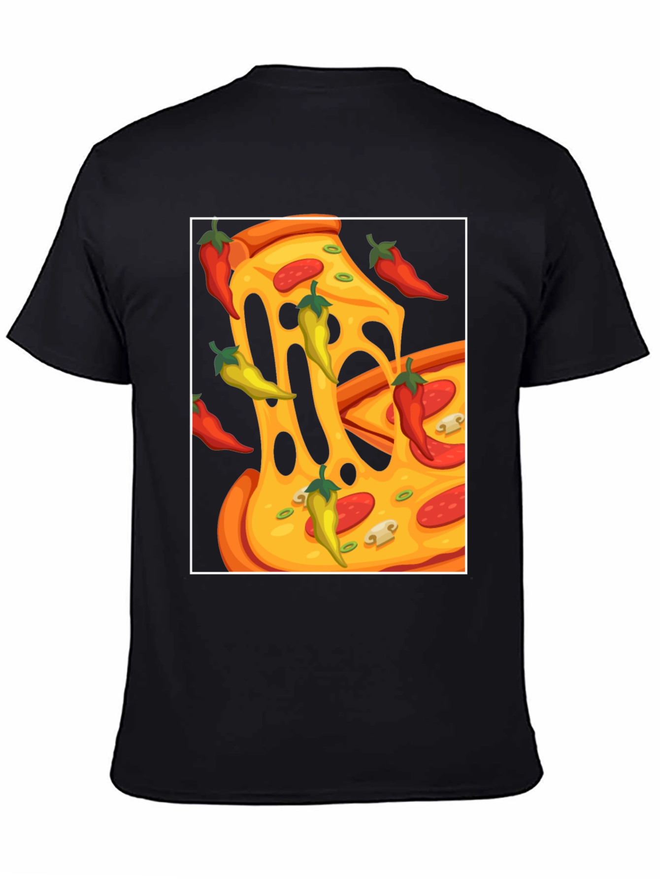Pizza & Peppers Graphic Tee